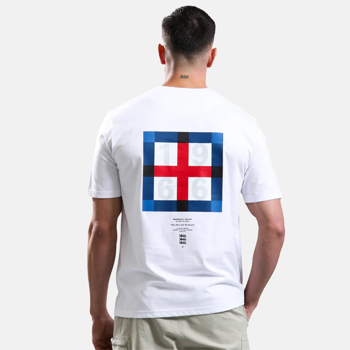 Marshall Artist Zero Twenty Six T-Shirt White | Northern Threads Designer Menswear