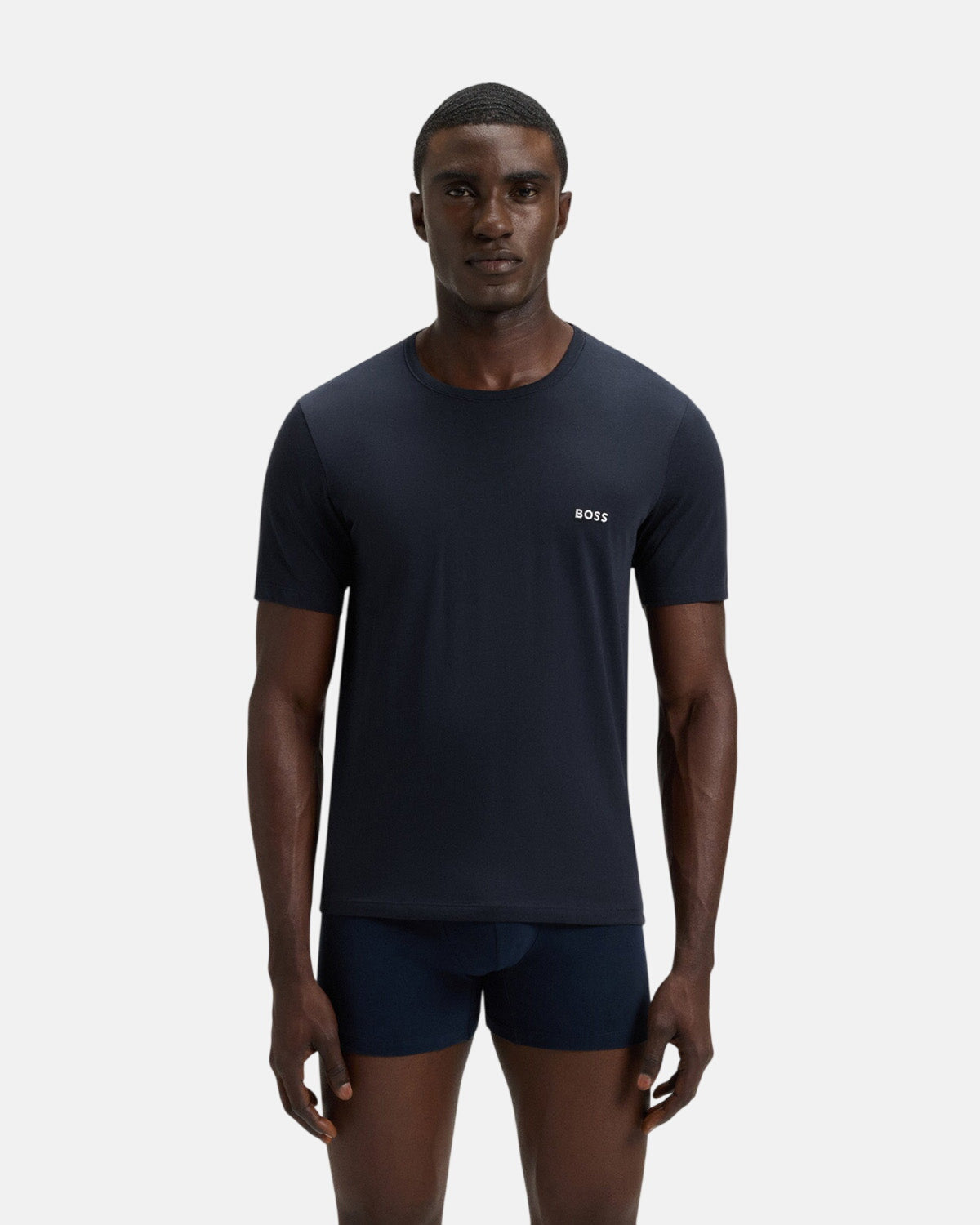 BOSS 3-Pack Cotton T-Shirts White Navy Grey - Northern Threads