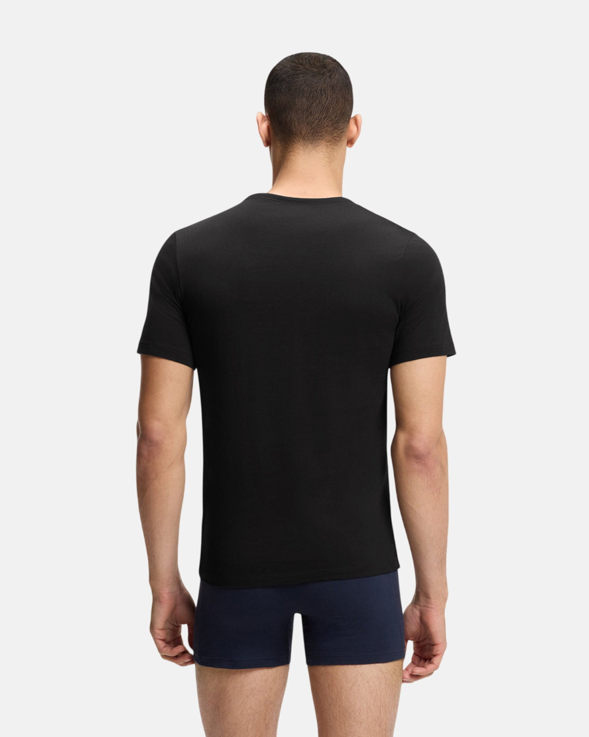 BOSS 3-Pack Cotton T-Shirts Black - Northern Threads