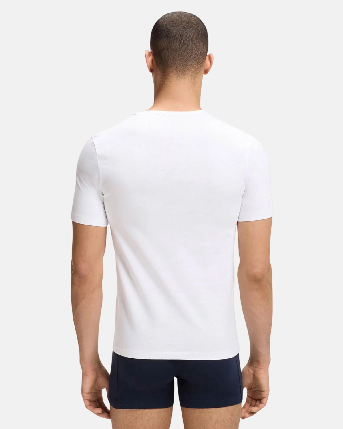 BOSS 3-Pack Cotton T-Shirts White Beige Grey - Northern Threads