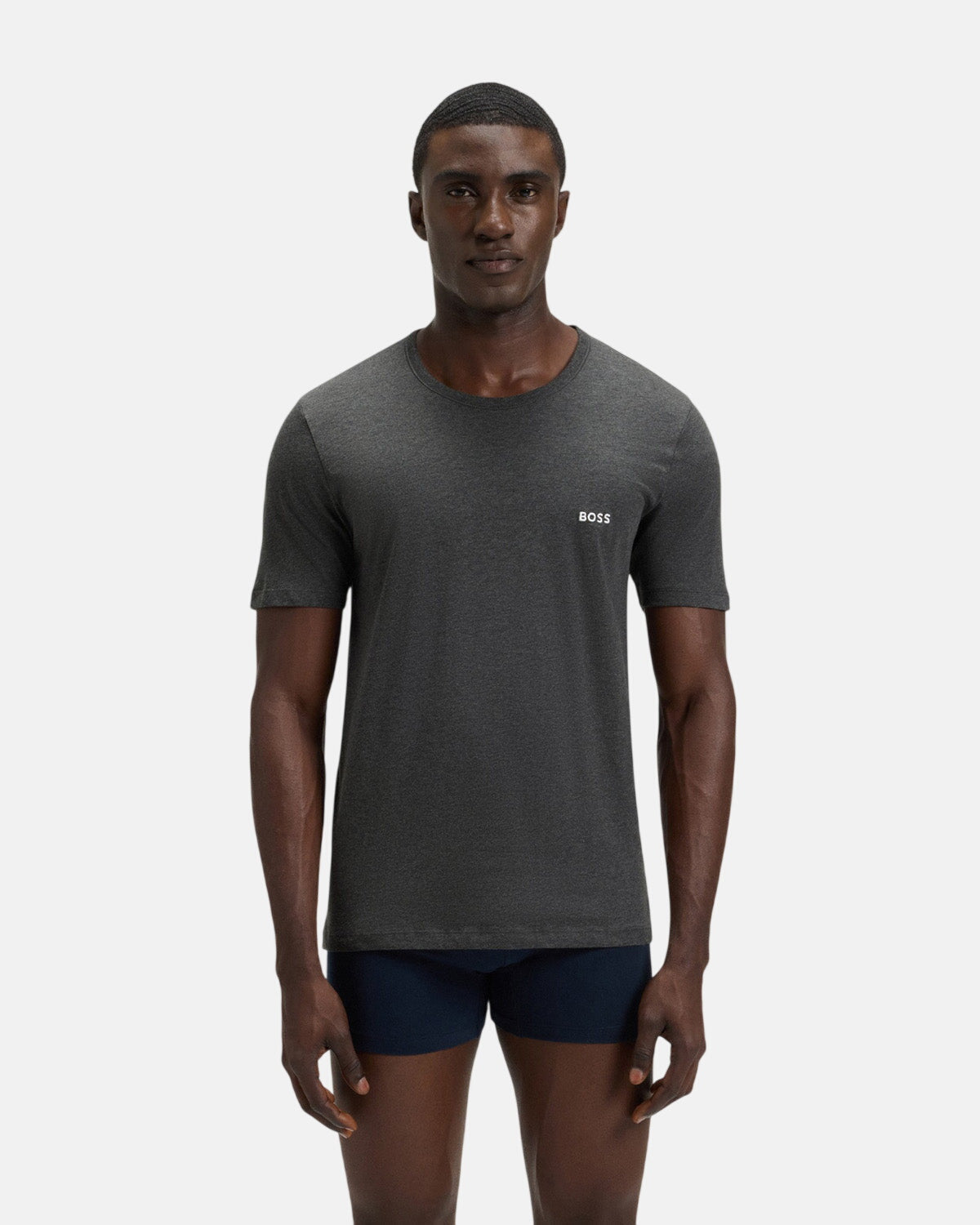 BOSS 3-Pack Cotton T-Shirts White Navy Grey - Northern Threads