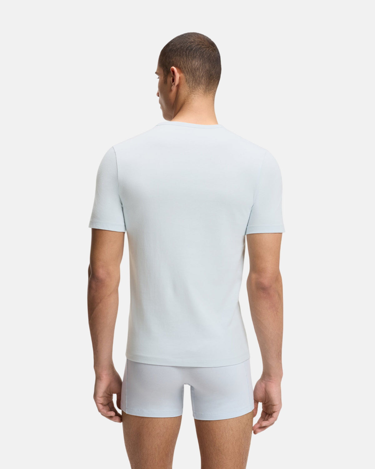 BOSS 3-Pack Cotton T-Shirts Sky Navy Blue - Northern Threads