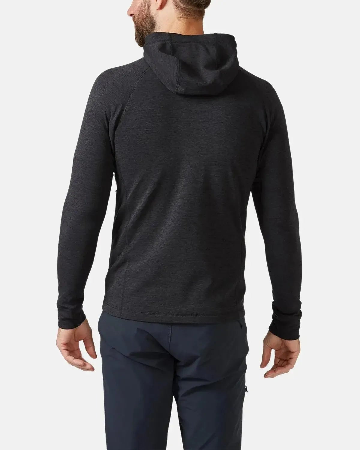 Rab Nexus Zip Hooded Fleece Black | Northern Threads Designer Menswear