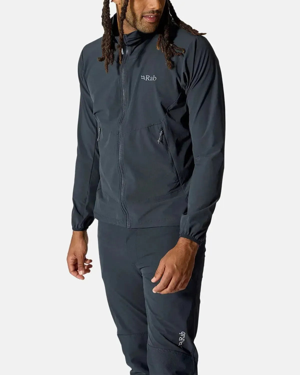 RAB-RAB BOREALIS HOODED JACKET BELUGA-NORTHERN THREADS DESIGNER MENSWEAR