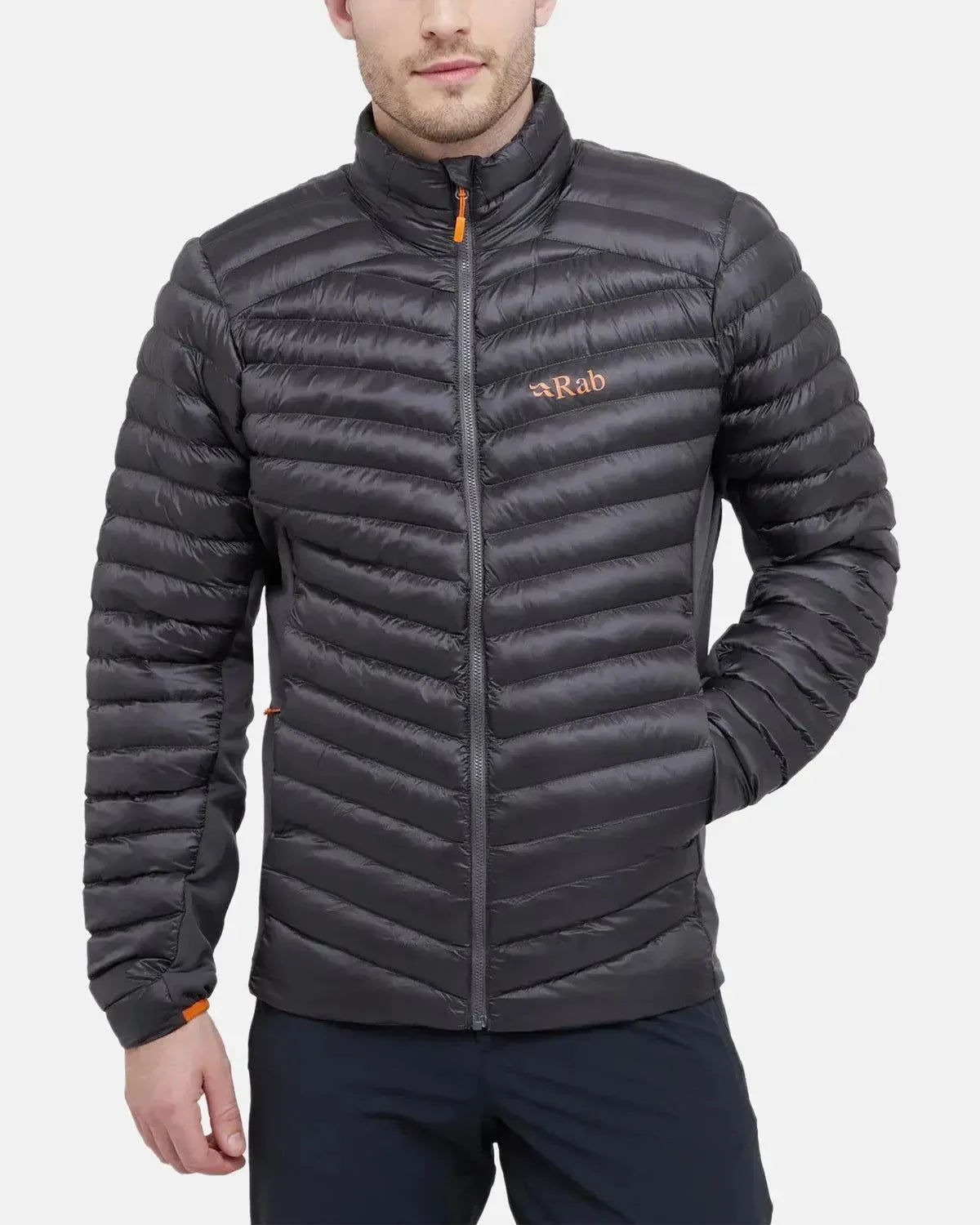 RAB-RAB CIRRUS FLEX INSULATED JACKET GRAPHENE-NORTHERN THREADS DESIGNER MENSWEAR