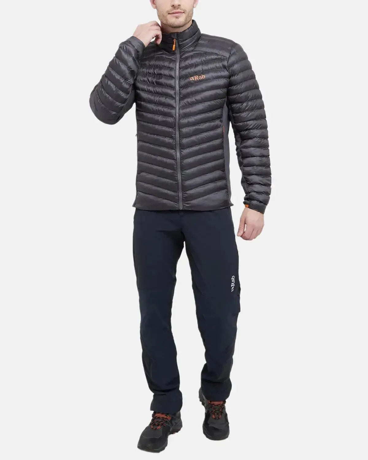 RAB-RAB CIRRUS FLEX INSULATED JACKET GRAPHENE-NORTHERN THREADS DESIGNER MENSWEAR