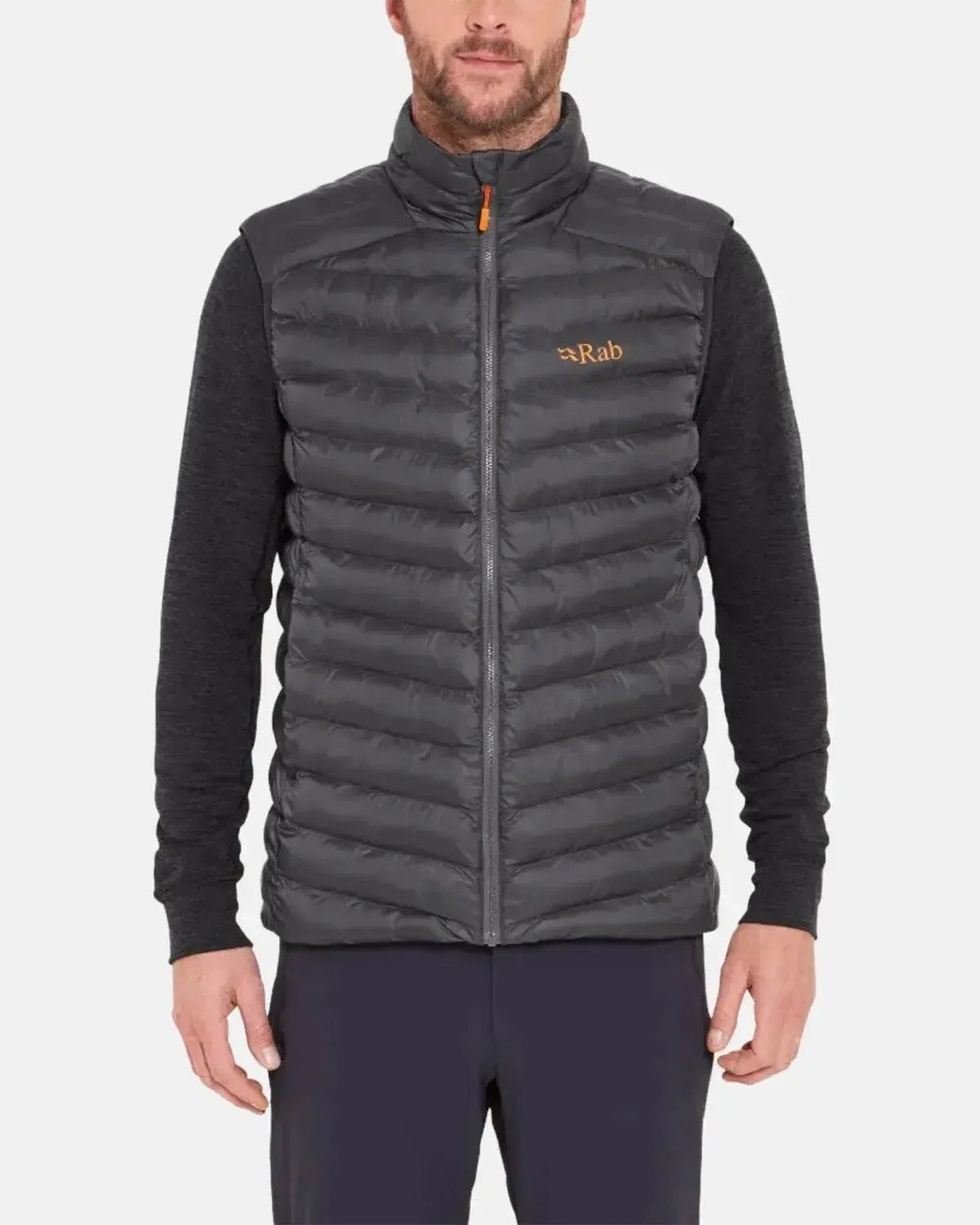 RAB-RAB CIRRUS INSULATED VEST GRAPHENE-NORTHERN THREADS DESIGNER MENSWEAR