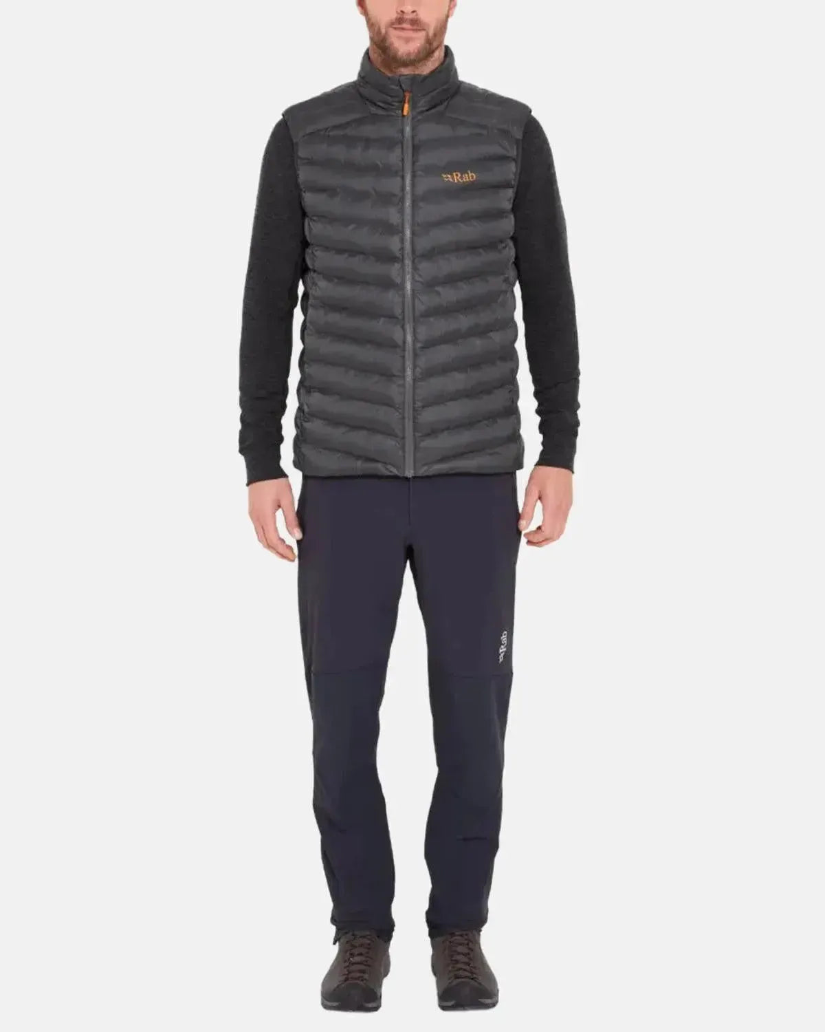 RAB-RAB CIRRUS INSULATED VEST GRAPHENE-NORTHERN THREADS DESIGNER MENSWEAR