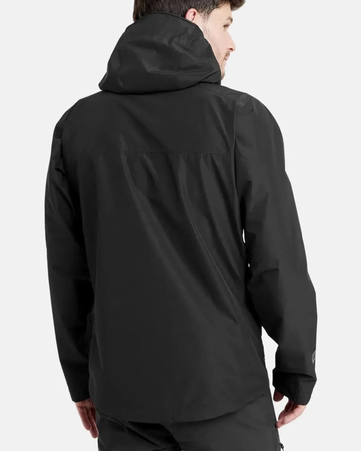 RAB-RAB DOWNPOOR WATERPROOF JACKET BLACK-NORTHERN THREADS DESIGNER MENSWEAR