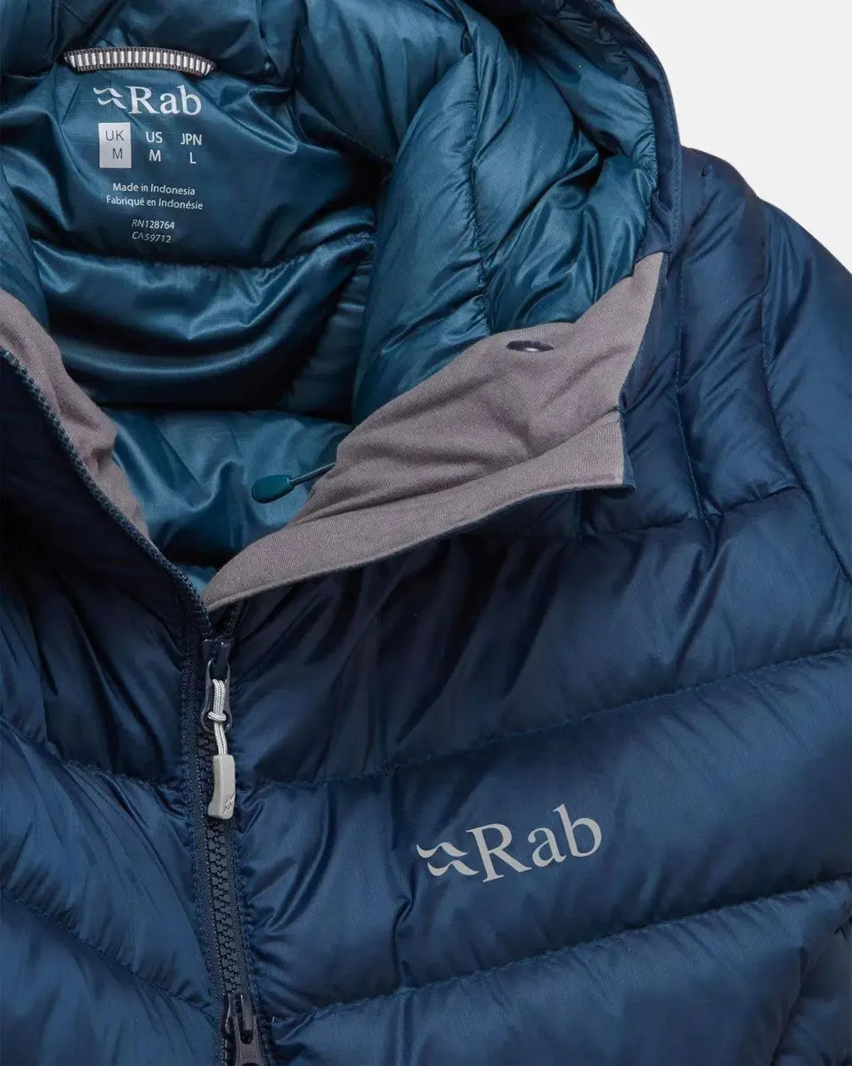 RAB-RAB MICROLIGHT ALPINE DOWN JACKET TEMPEST BLUE-NORTHERN THREADS DESIGNER MENSWEAR