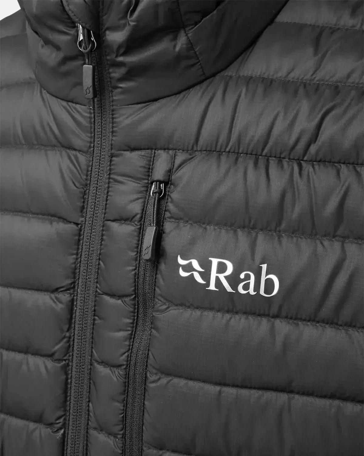 RAB-RAB MICROLIGHT DOWN VEST BLACK-NORTHERN THREADS DESIGNER MENSWEAR