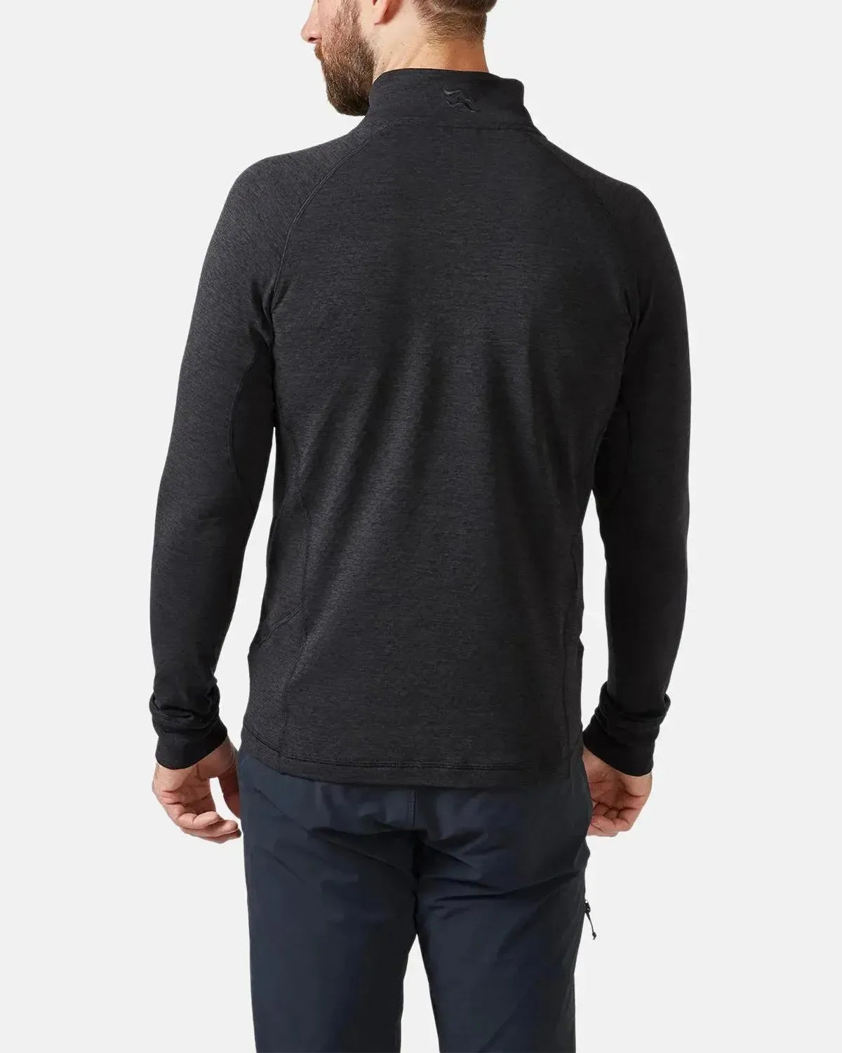 RAB-RAB NEXUS PULL-ON 1/4 ZIP FLEECE BLACK-NORTHERN THREADS DESIGNER MENSWEAR