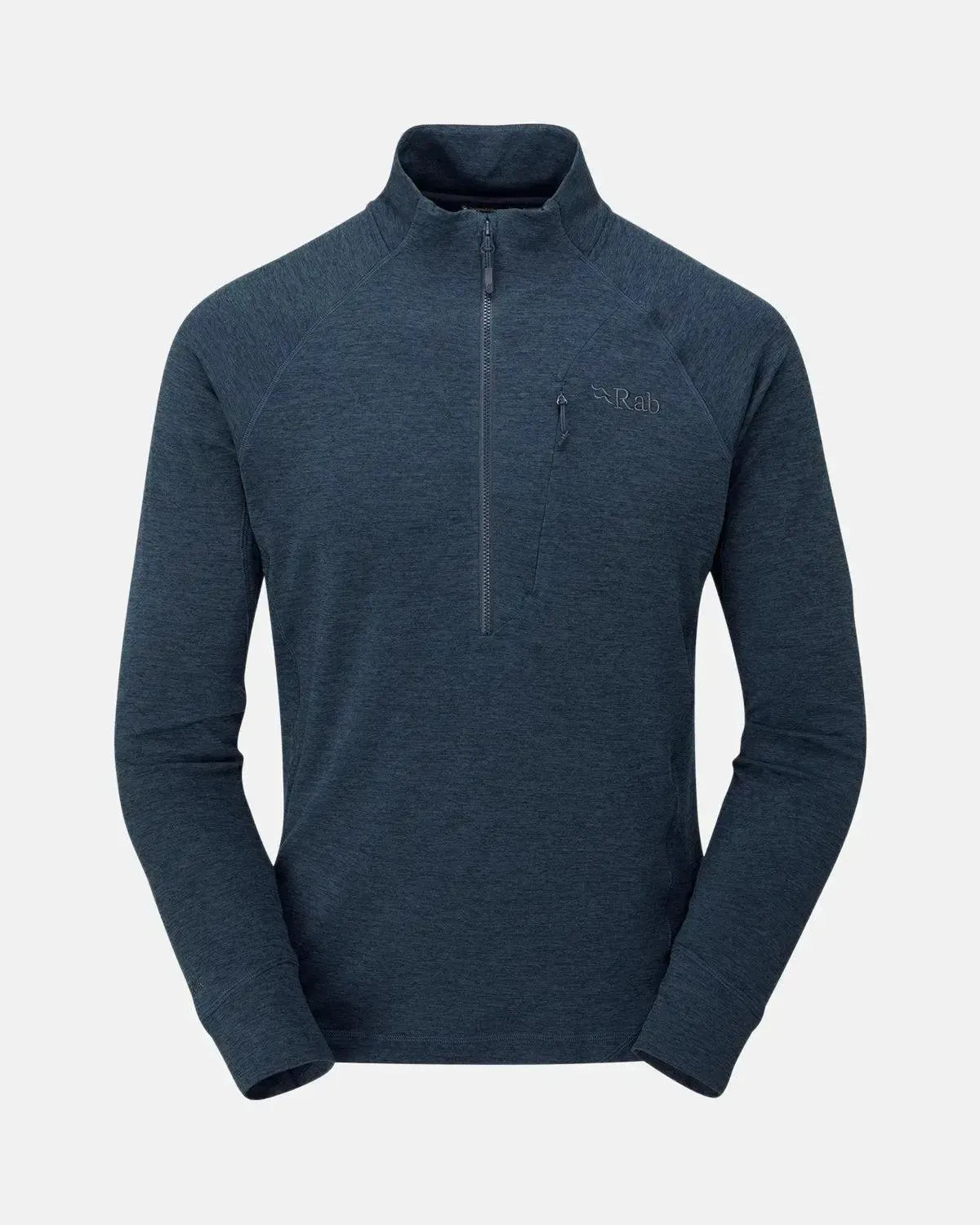 RAB-RAB NEXUS PULL-ON 1/4 ZIP FLEECE DEEP INK-NORTHERN THREADS DESIGNER MENSWEAR