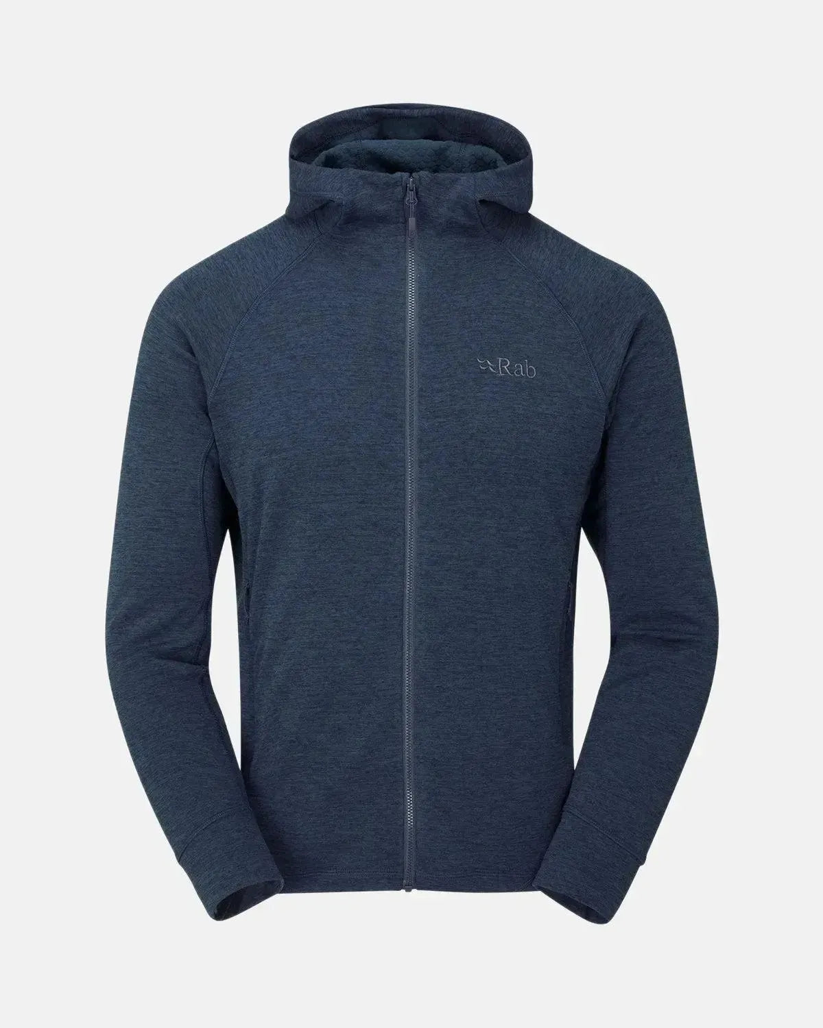 RAB-RAB NEXUS ZIP HOODED FLEECE DEEP INK-NORTHERN THREADS DESIGNER MENSWEAR