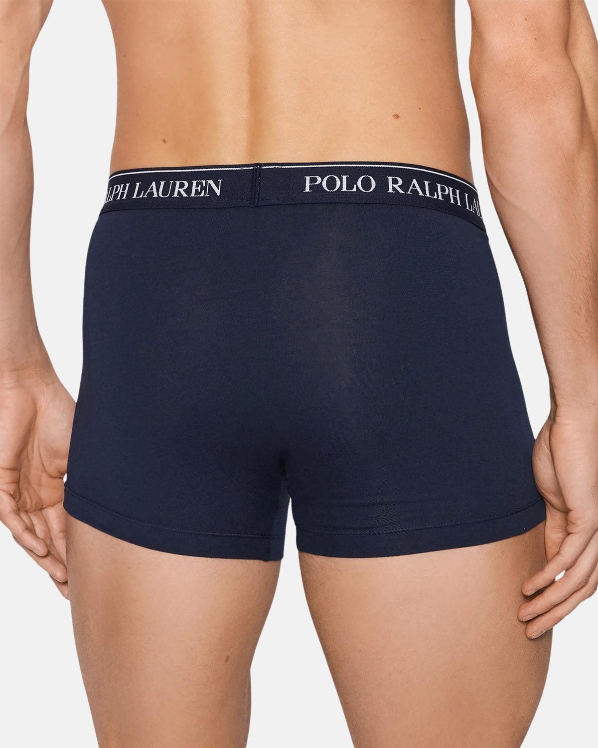 RALPH LAUREN 3 - PACK CLASSIC TRUNKS CRUISE NAVY - RALPH-LAUREN-714835885-004-S - northern threads uk