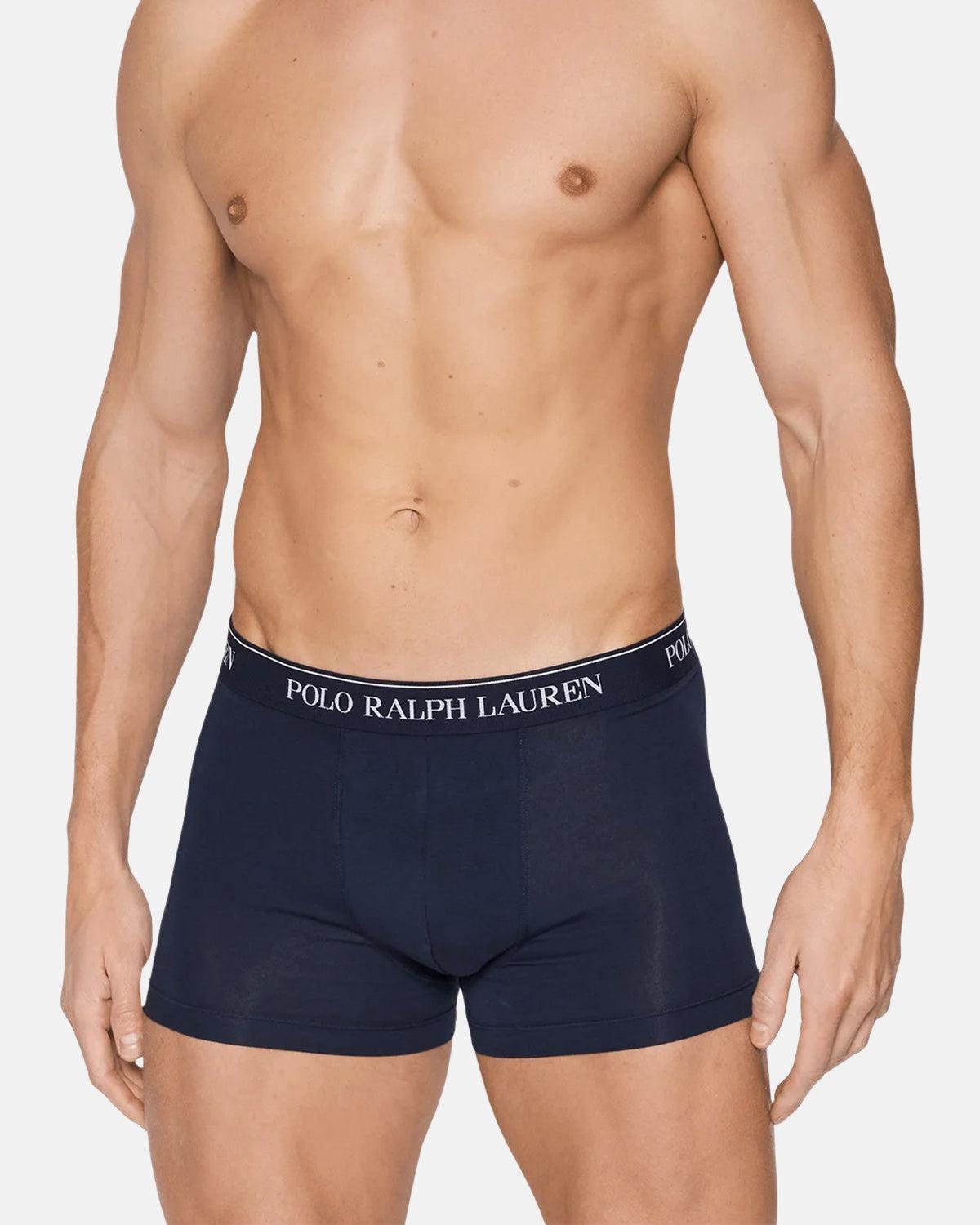 RALPH LAUREN 3 - PACK CLASSIC TRUNKS CRUISE NAVY - RALPH-LAUREN-714835885-004-S - northern threads uk