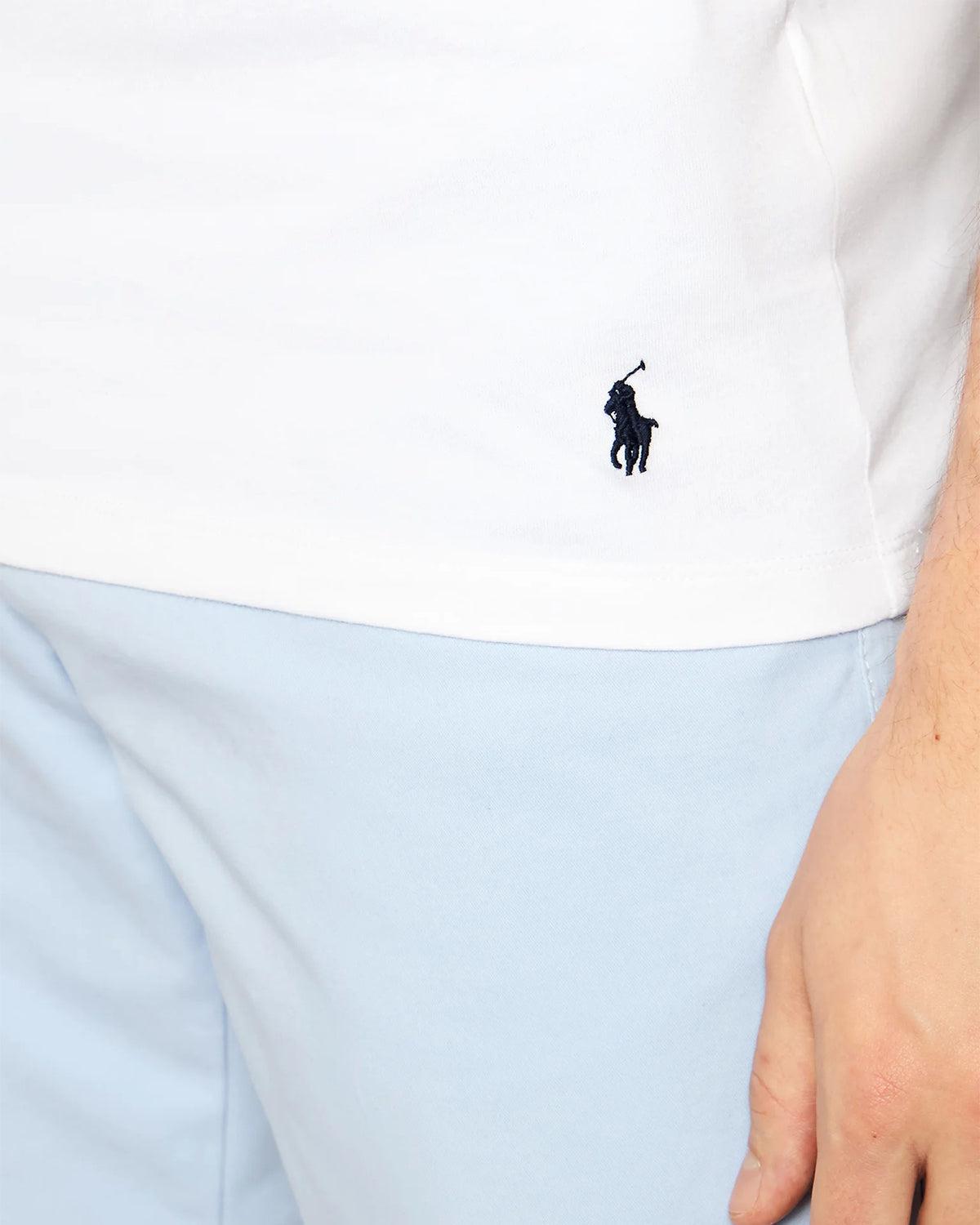 RALPH LAUREN 3 - PACK T - SHIRTS WHITE - northern threads