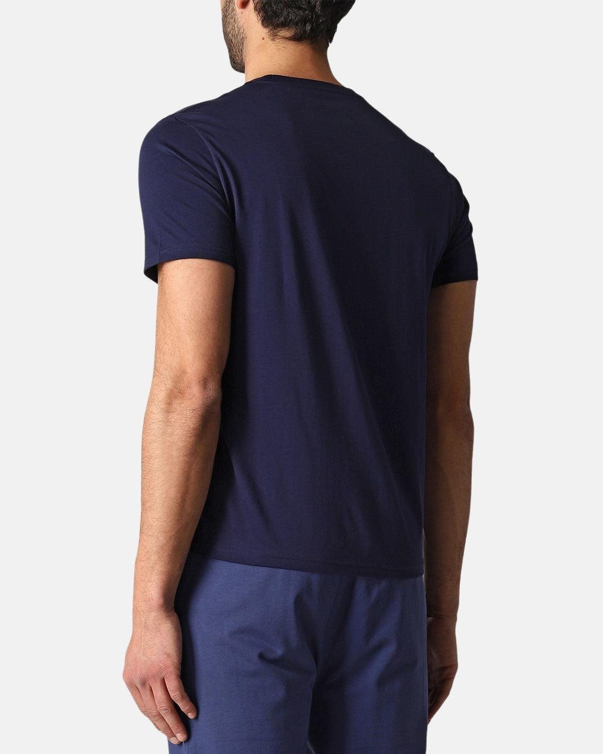 RALPH LAUREN COTTON JERSEY T - SHIRT NAVY - northern threads