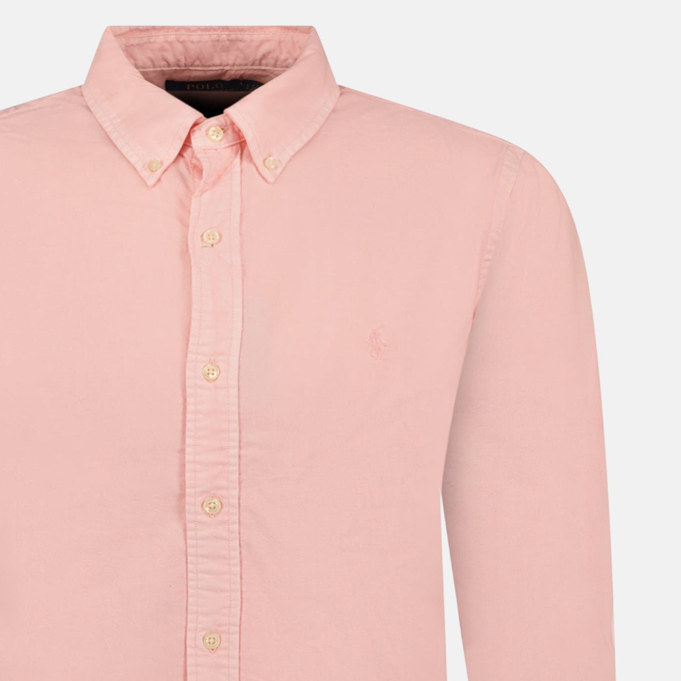 Ralph Lauren Custom Fit Long Sleeve Sport Shirt Rose - Aq1 - northern threads uk