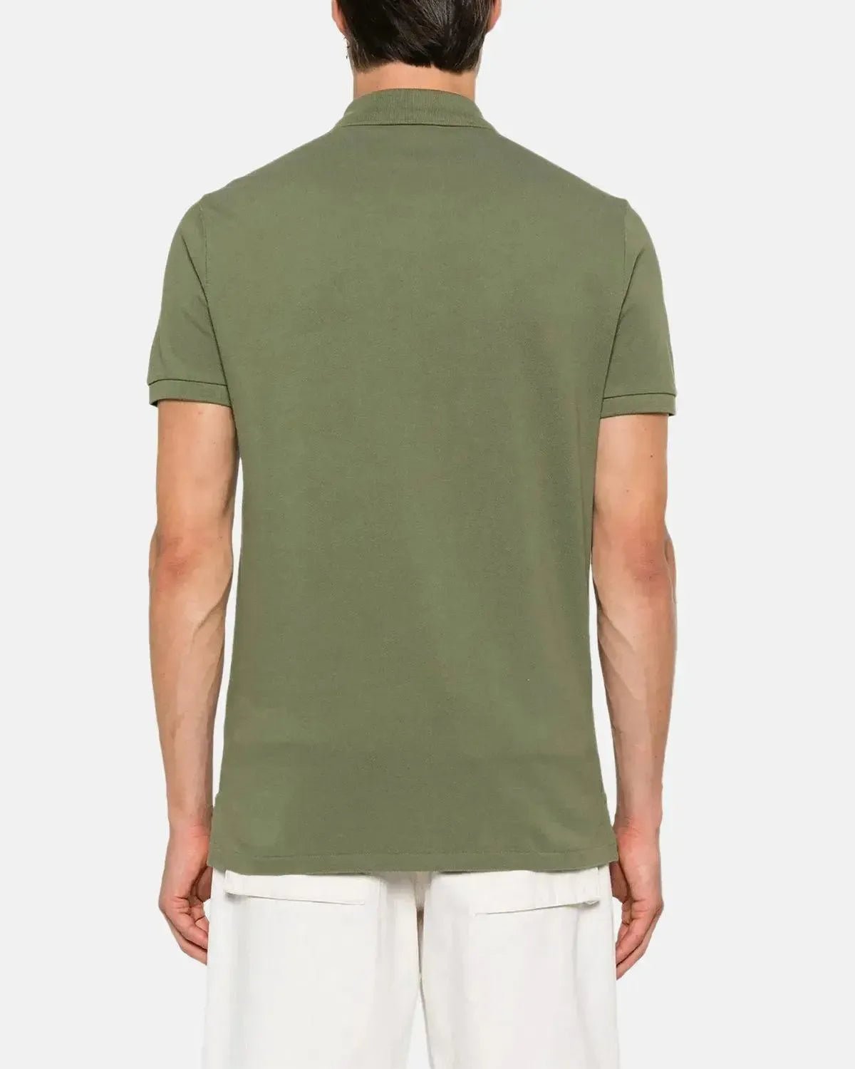 RALPH LAUREN CUSTOM SLIM FIT MESH POLO SHIRT GARDEN TRAIL - northern threads