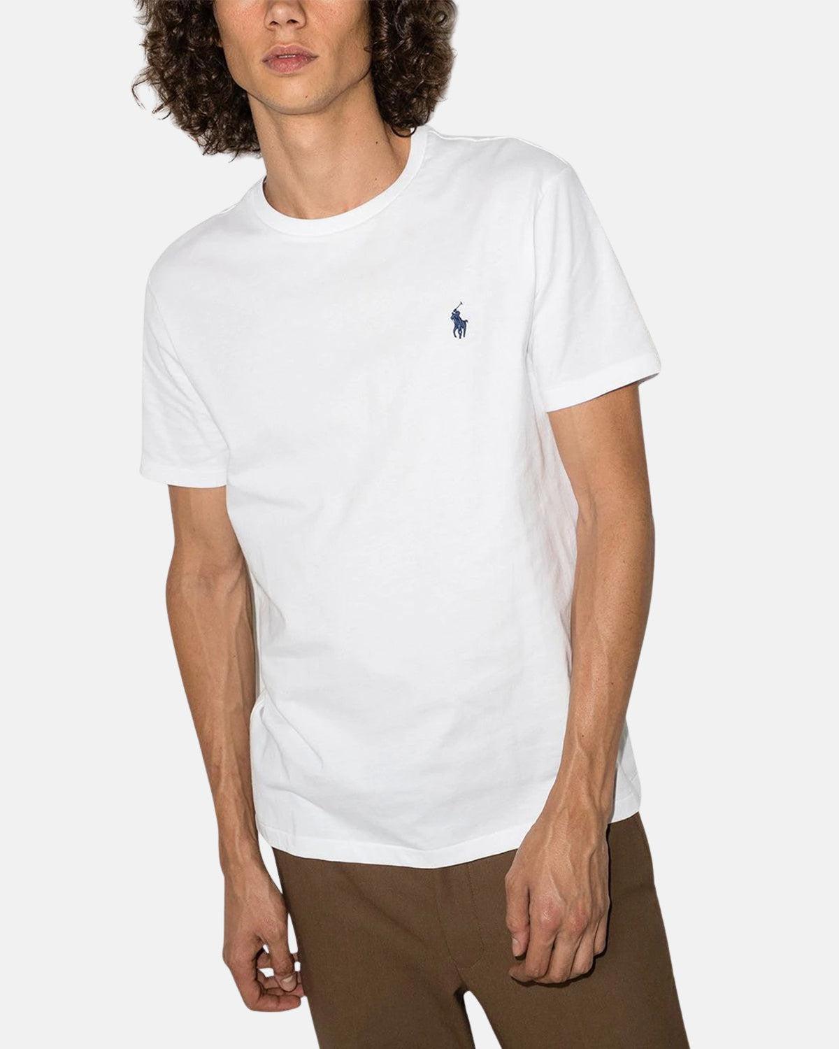 RALPH LAUREN CUSTOM SLIM FIT T - SHIRT WHITE - RALPH-LAUREN-710680785-003-S - northern threads uk