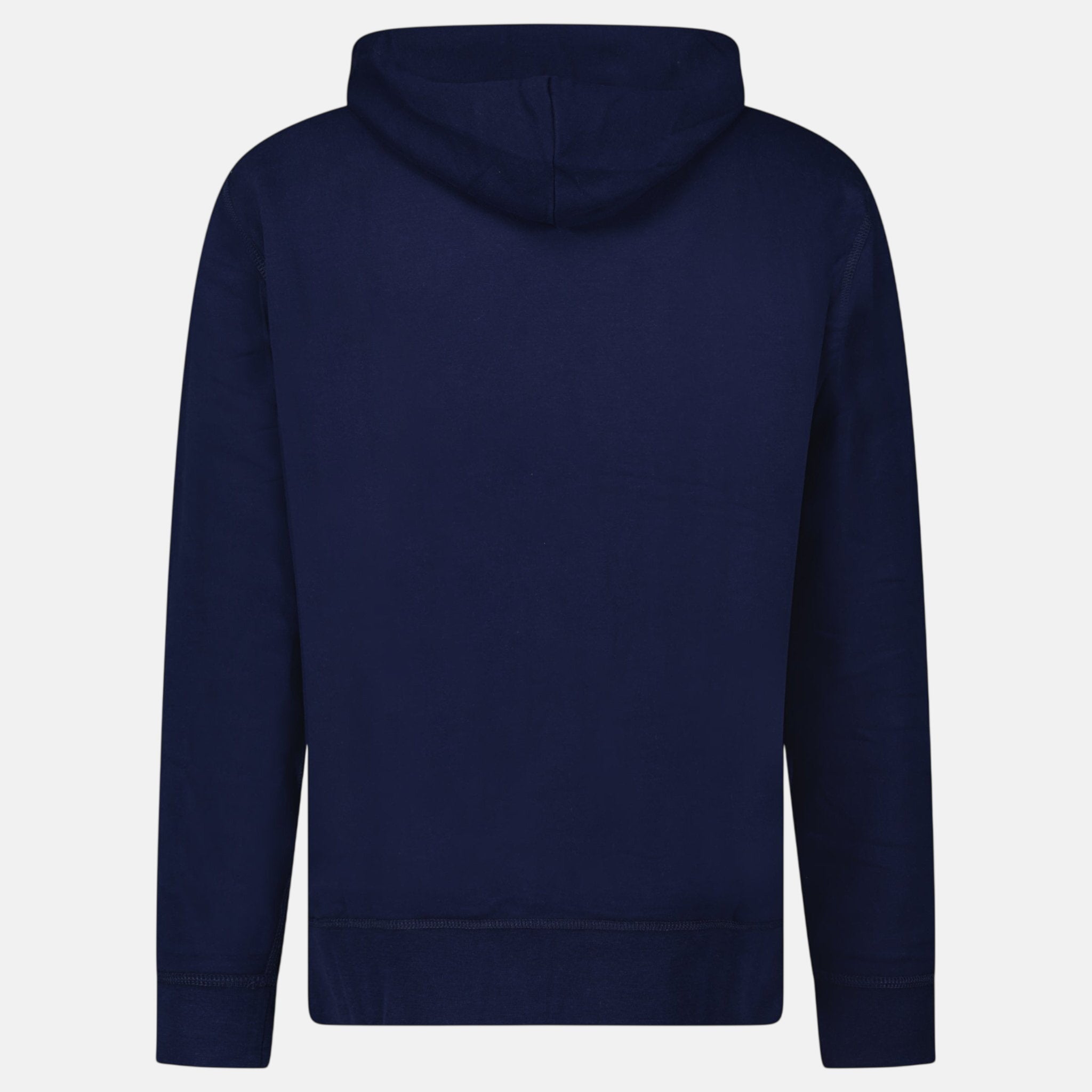 Ralph Lauren Double Knit Hoodie Navy - northern threads