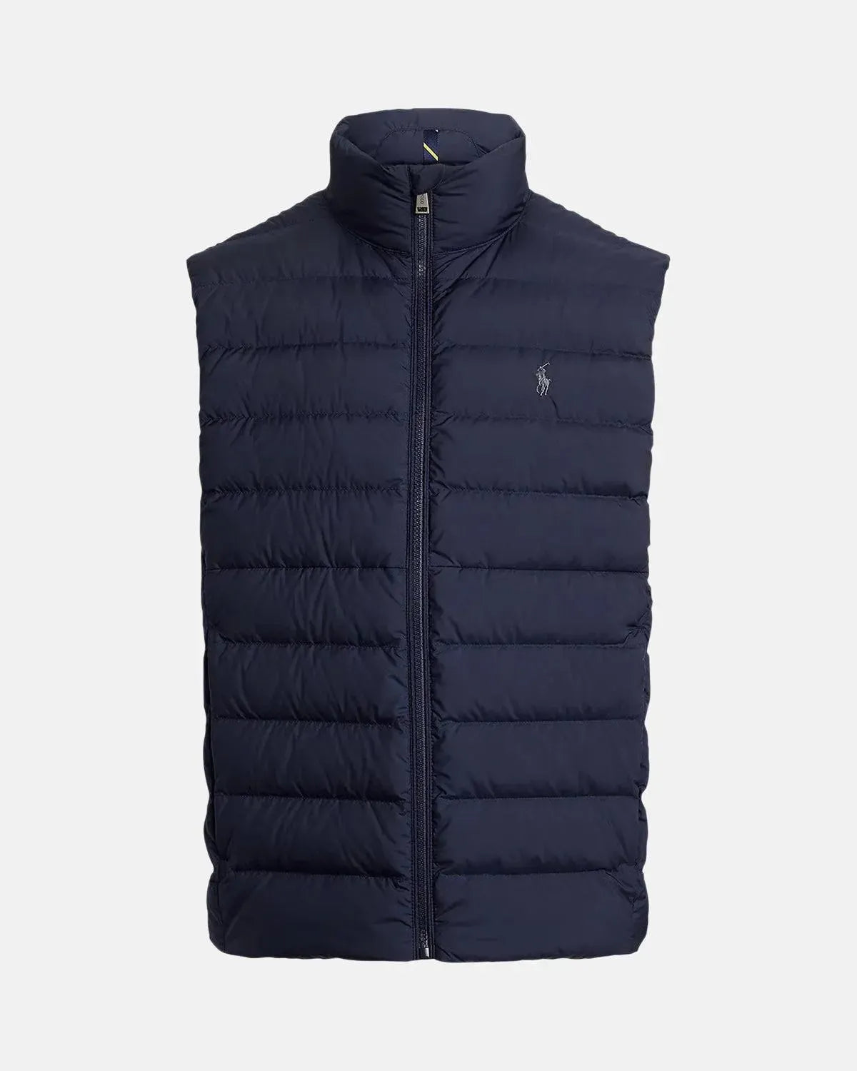 RALPH LAUREN-RALPH LAUREN COLDEN PACKABLE DOWN GILET COLLECTION NAVY-NORTHERN THREADS DESIGNER MENSWEAR