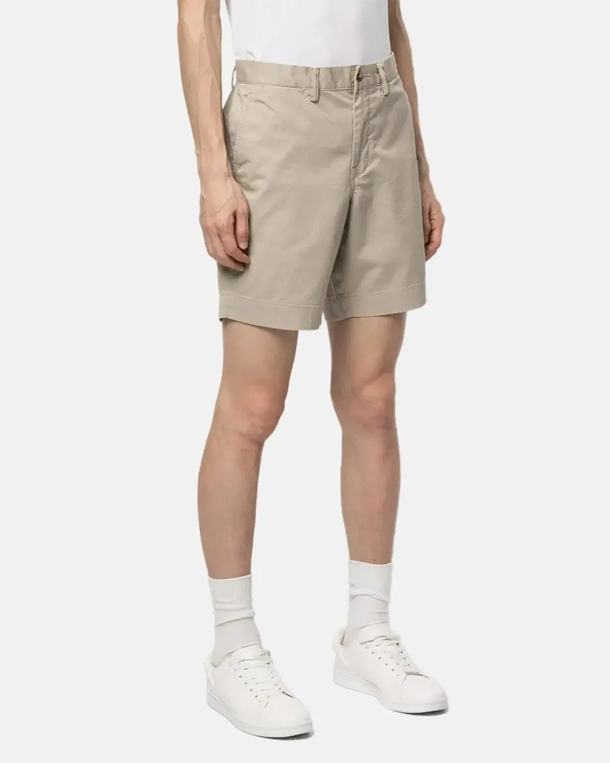 RALPH LAUREN STRETCH STRAIGHT FIT CHINO SHORTS KHAKI TAN - northern threads