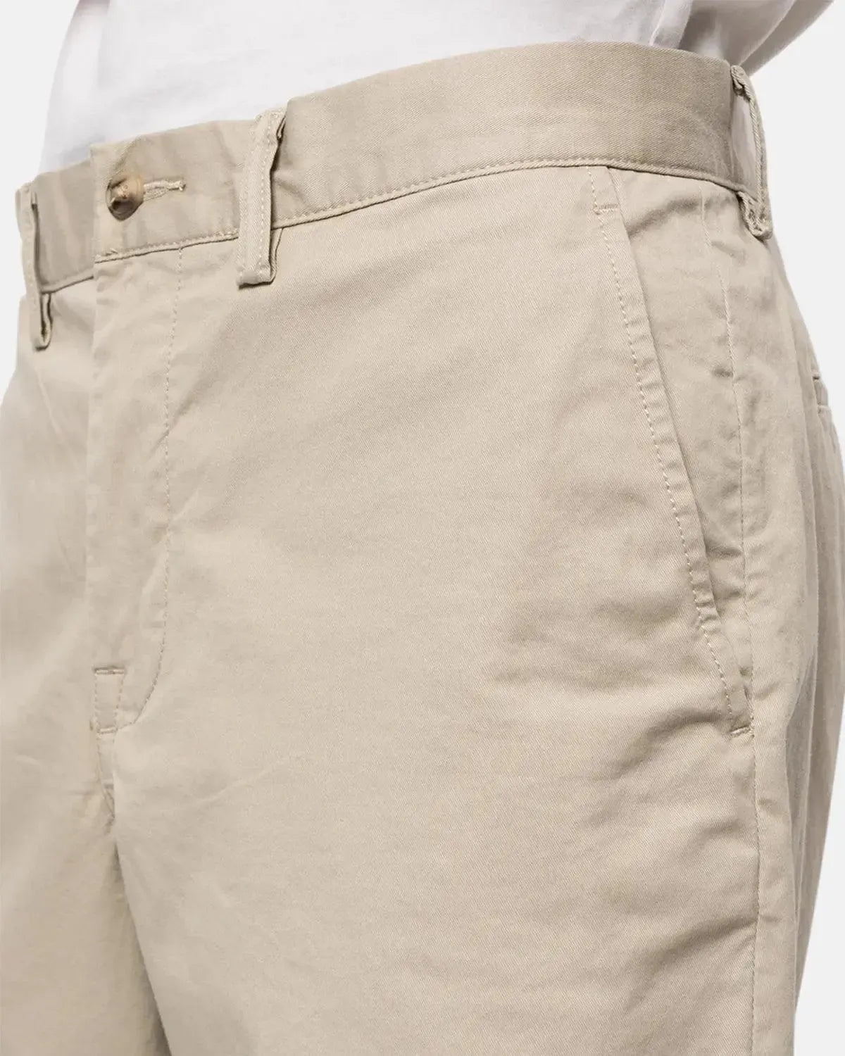 RALPH LAUREN STRETCH STRAIGHT FIT CHINO SHORTS KHAKI TAN - northern threads
