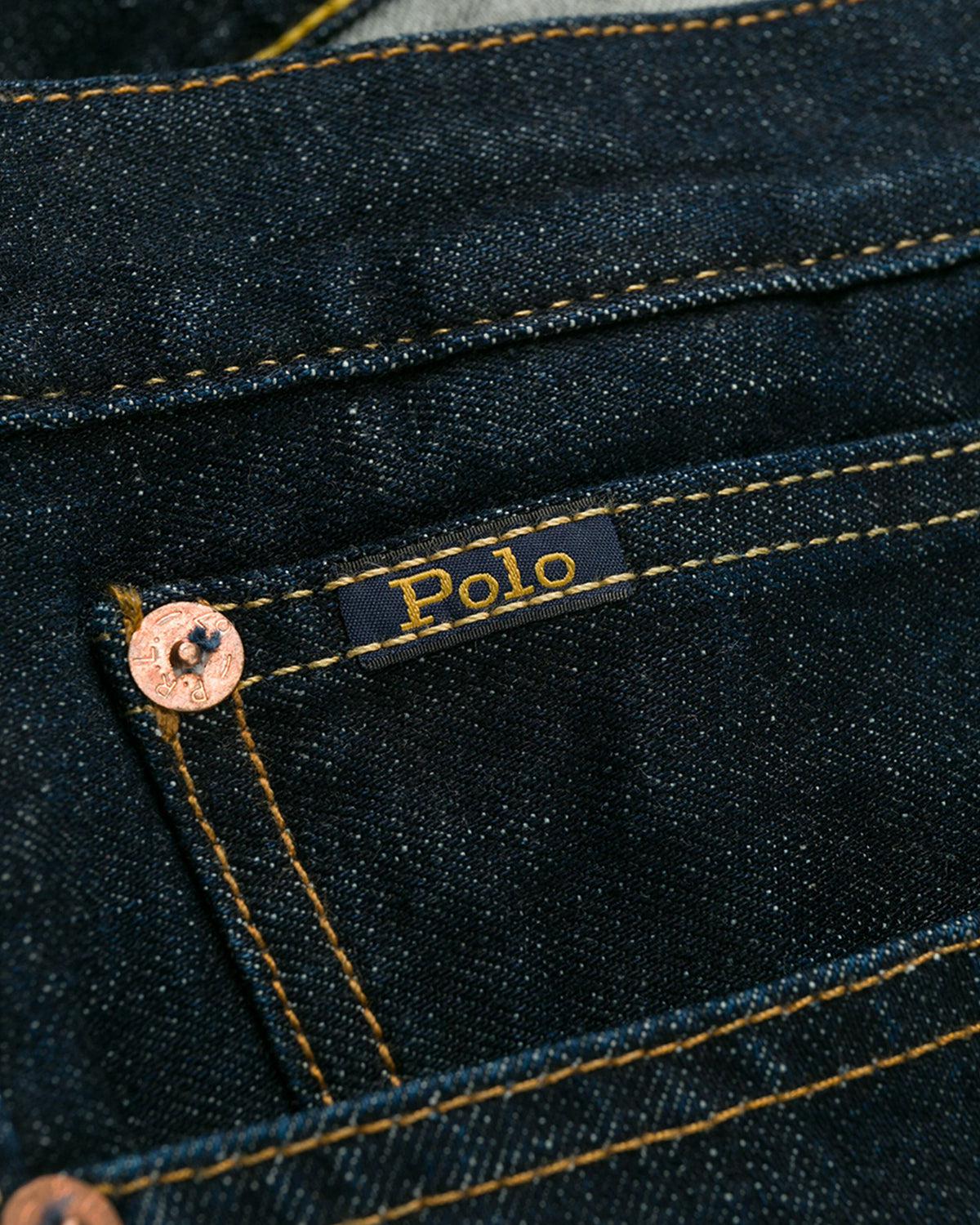 RALPH LAUREN SULLIVAN SLIM FIT STRETCH DENIM JEANS DARK RINSE - northern threads