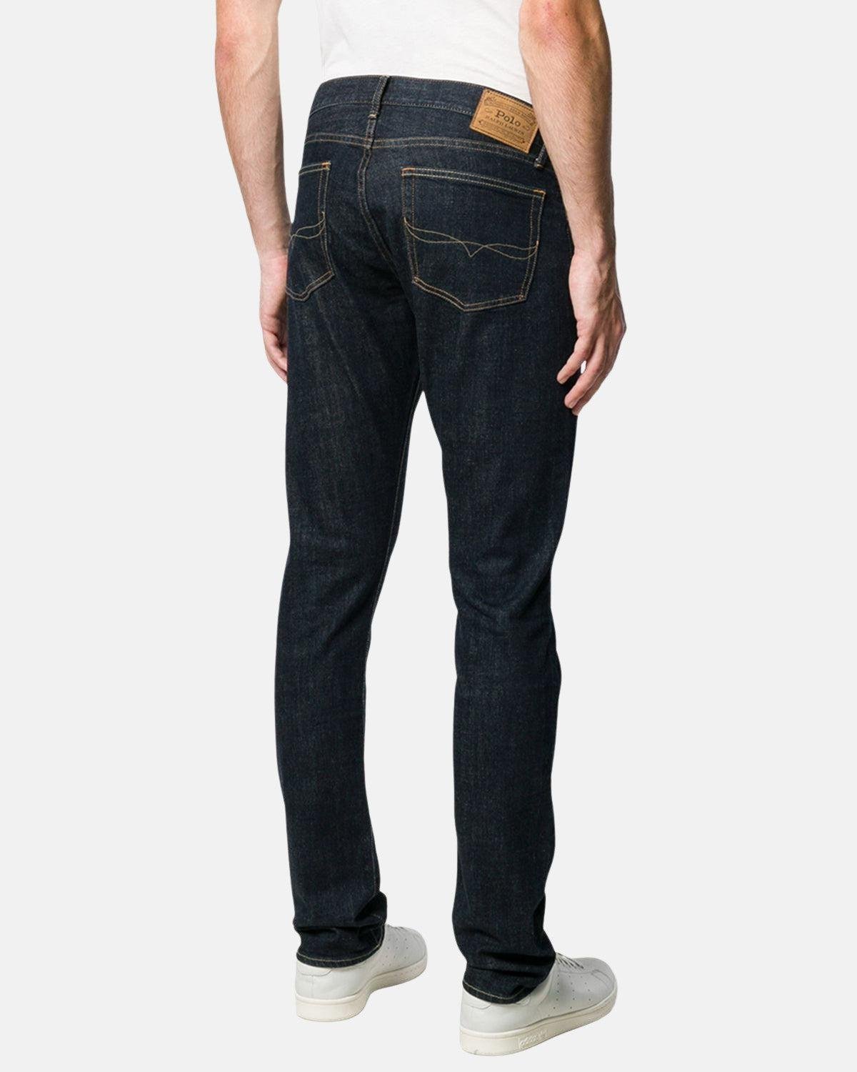 RALPH LAUREN SULLIVAN SLIM FIT STRETCH DENIM JEANS DARK RINSE - northern threads