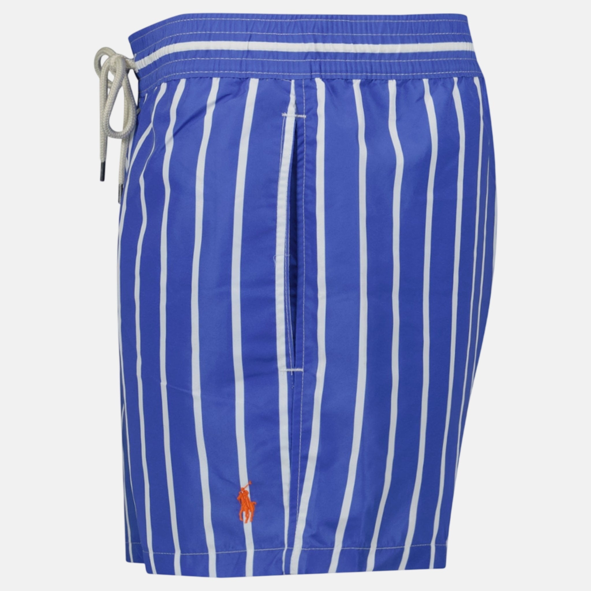Ralph Lauren Swimming Trunk Blue Stripe - northern threads