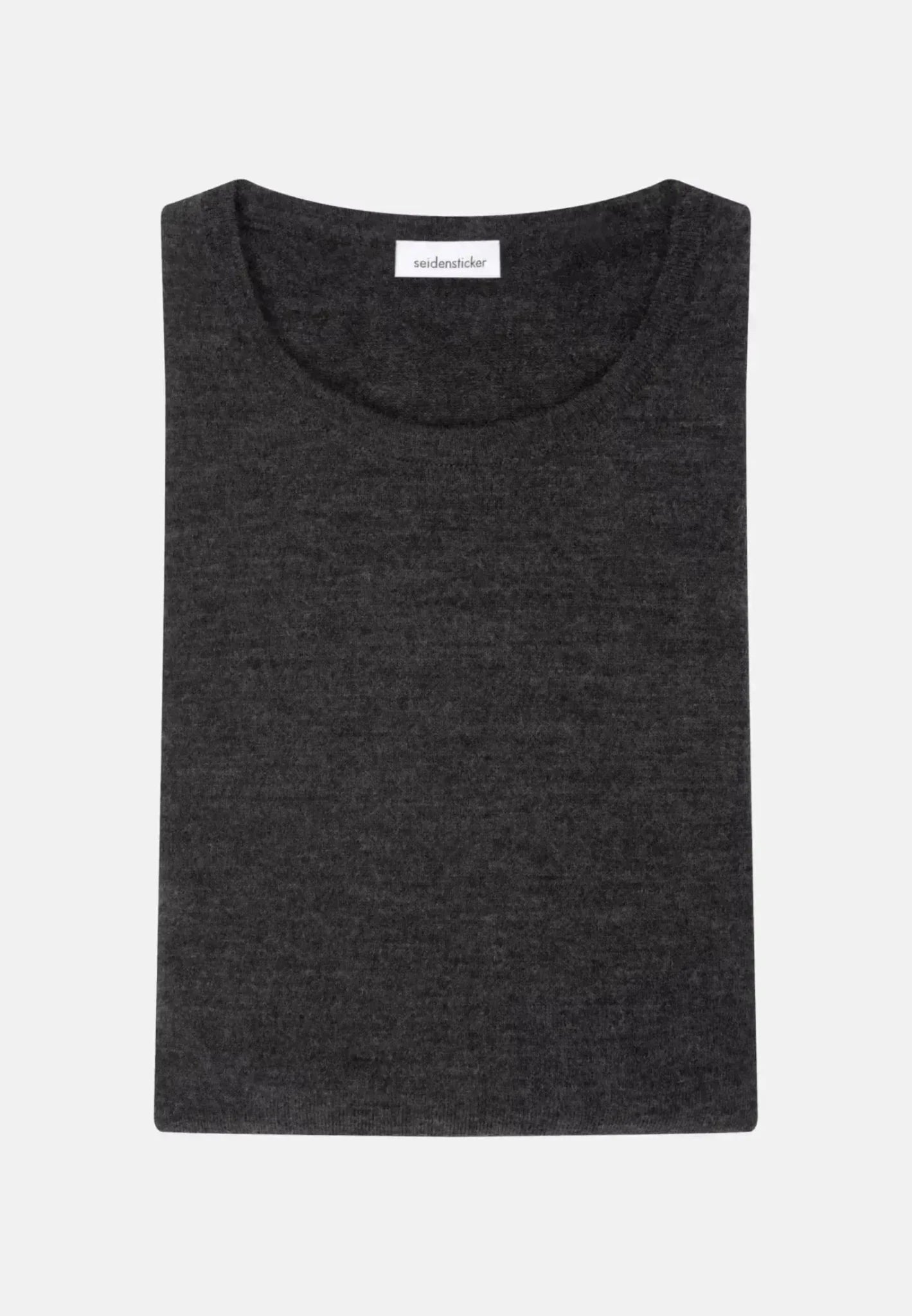 Seidensticker Merino Wool Crewneck Knit Grey - northern threads