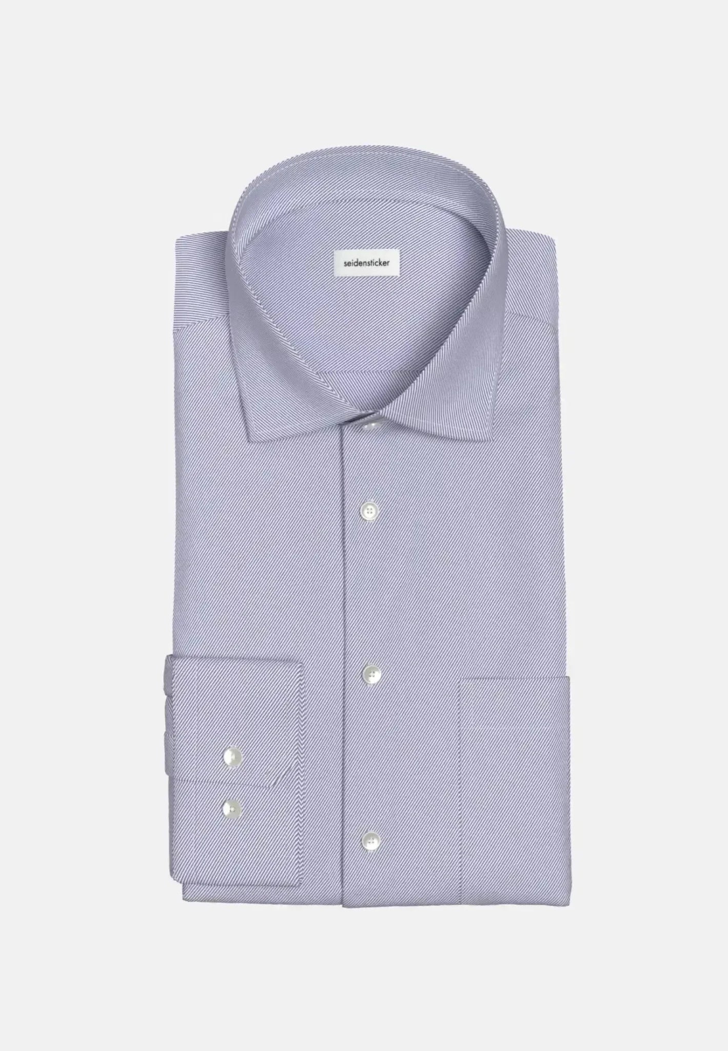 Seidensticker Regular Fit No Iron Kent Collar Business Shirt Light Blue - northern threads