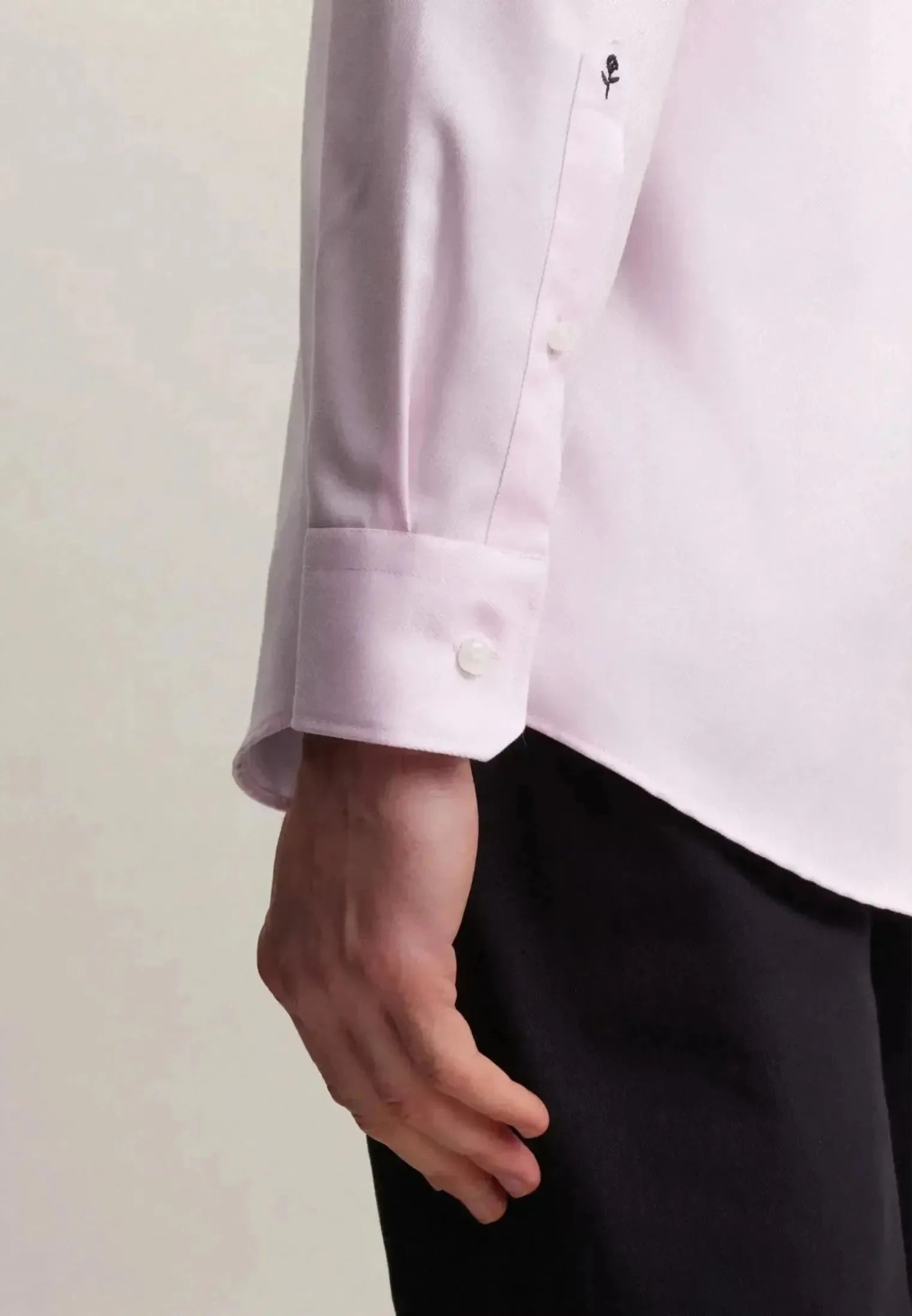 Seidensticker Regular Fit No Iron Kent Collar Business Shirt Pink - northern threads