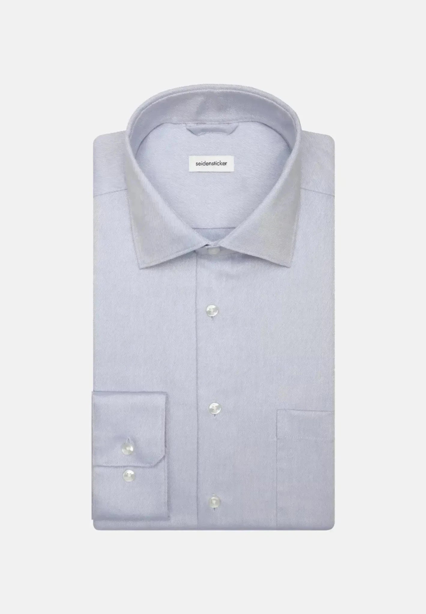 Seidensticker Regular Fit No Iron New Kent Business Shirt Light Blue - northern threads