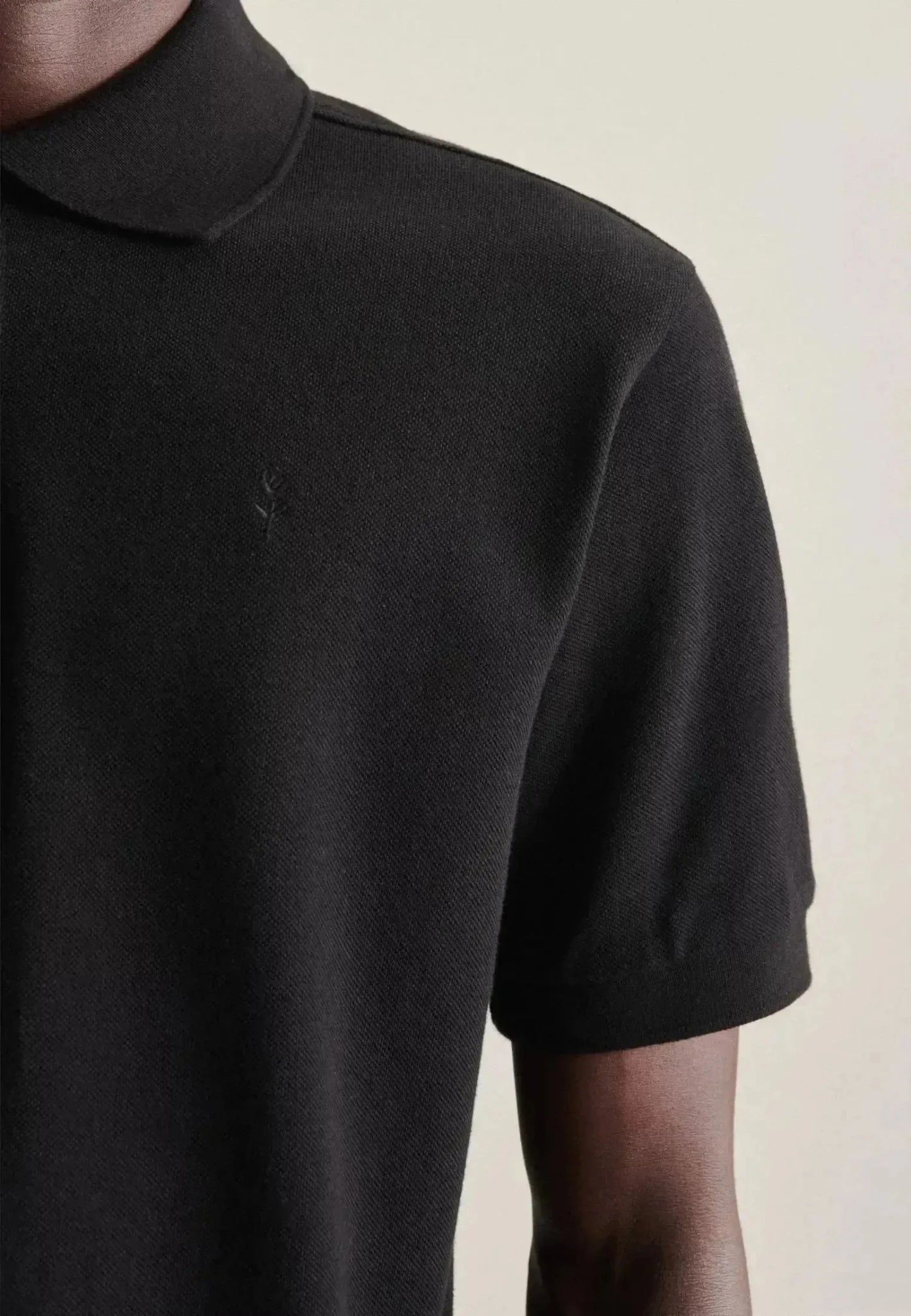 Seidensticker Regular Fit Pique Polo Shirt Black - northern threads