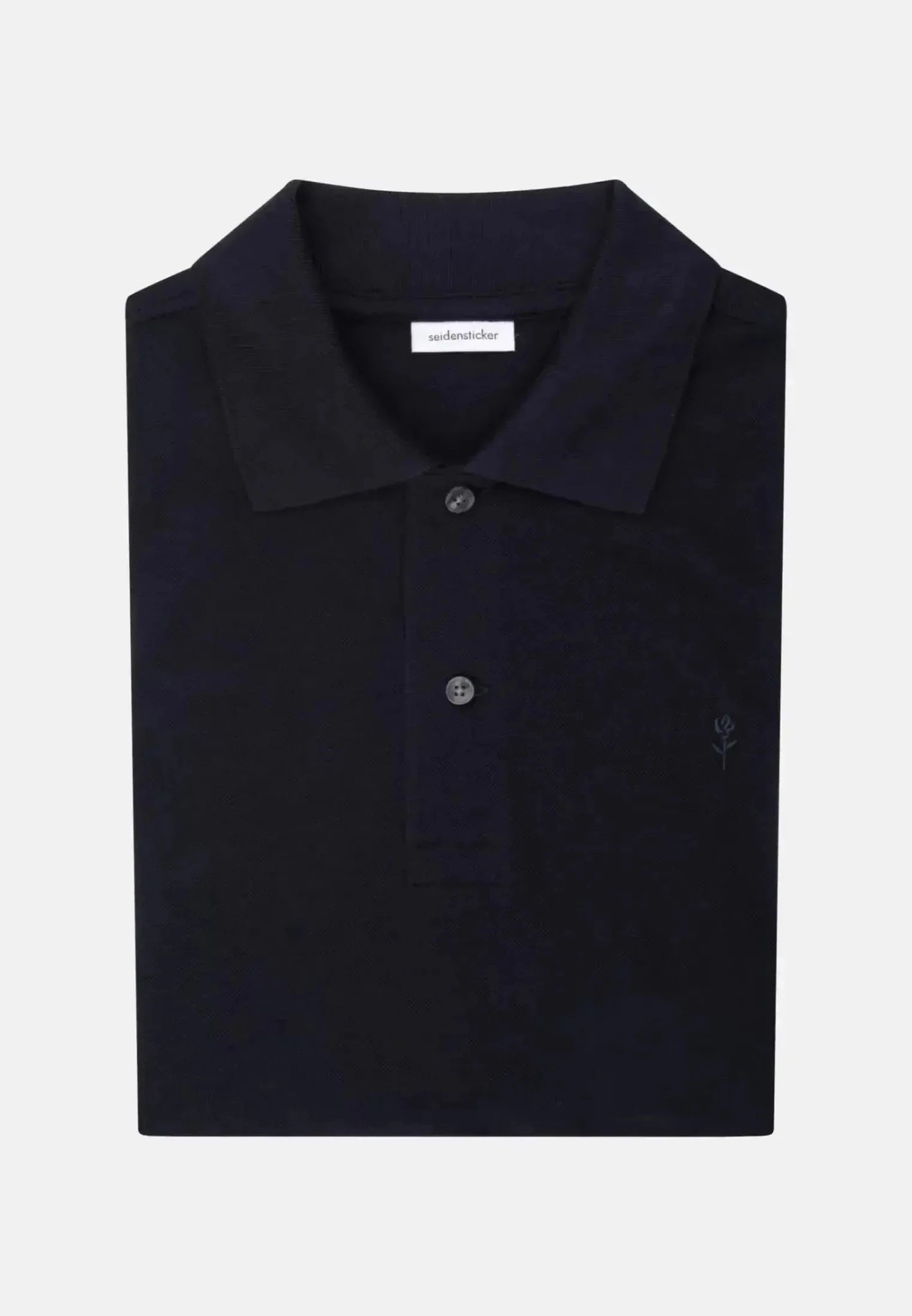 Seidensticker Regular Fit Pique Polo Shirt Dark Blue - northern threads