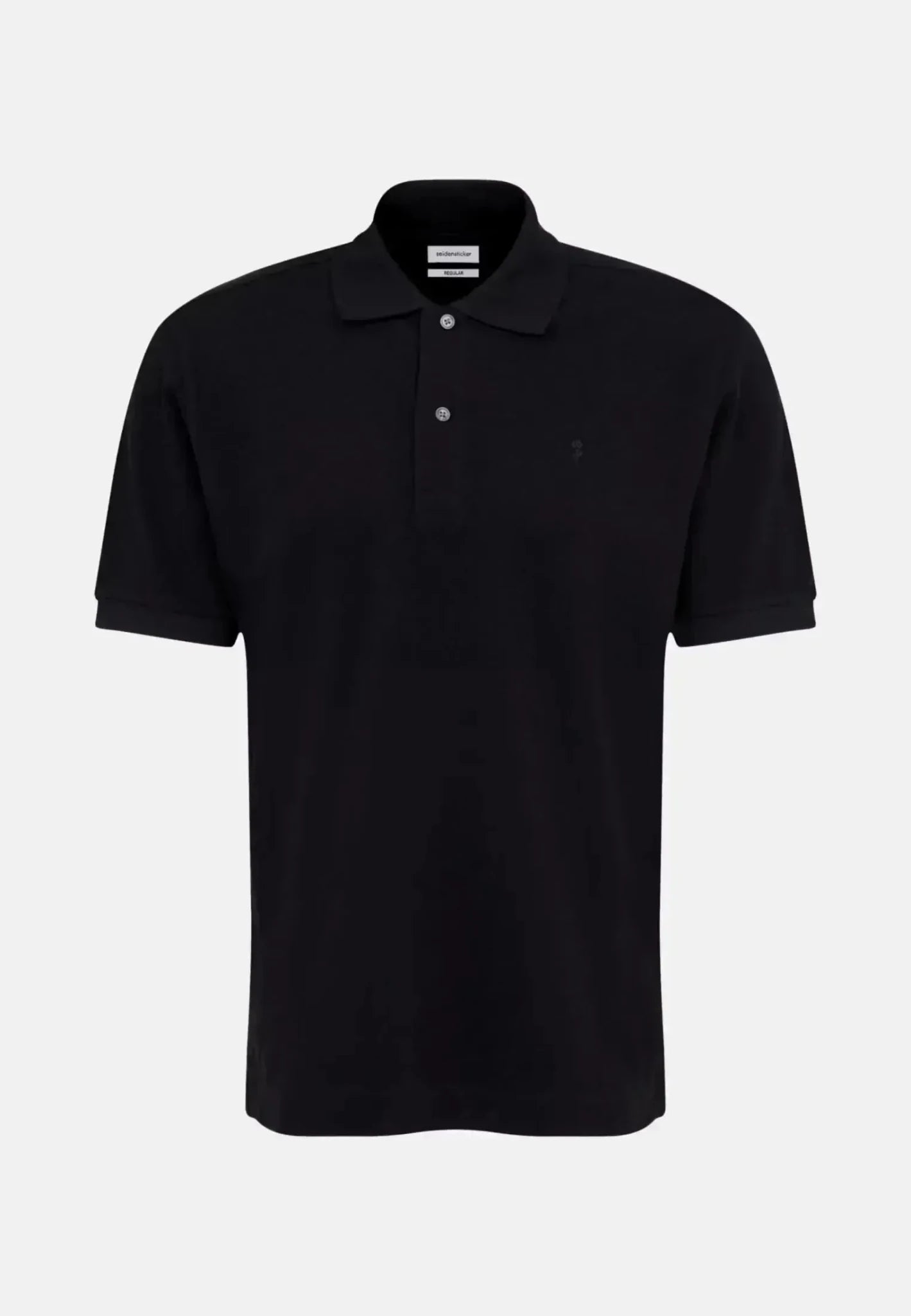 Seidensticker Regular Fit Pique Polo Shirt Dark Blue - 01.199530-19-S - northern threads uk