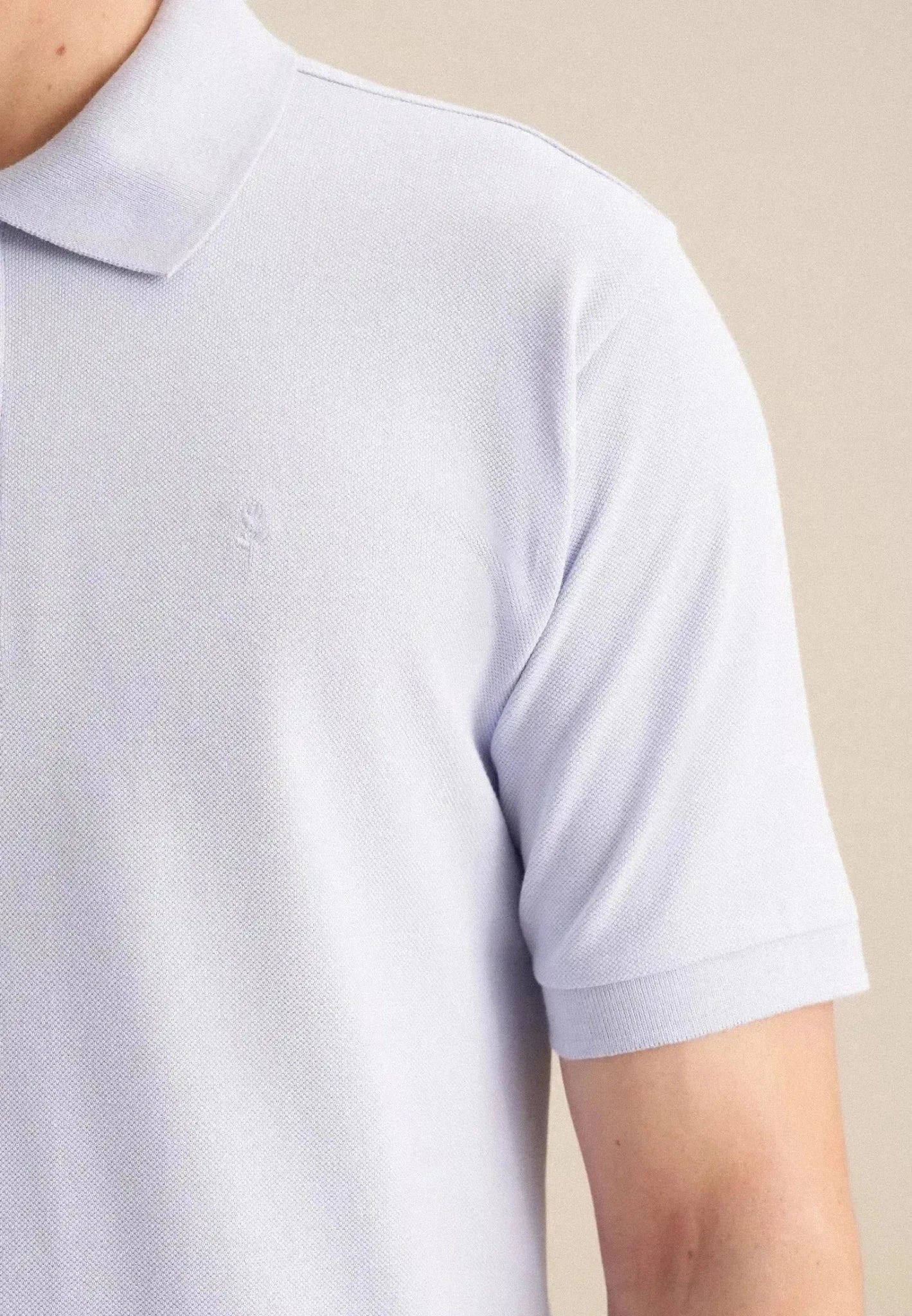 Seidensticker Regular Fit Pique Polo Shirt Light Blue - northern threads