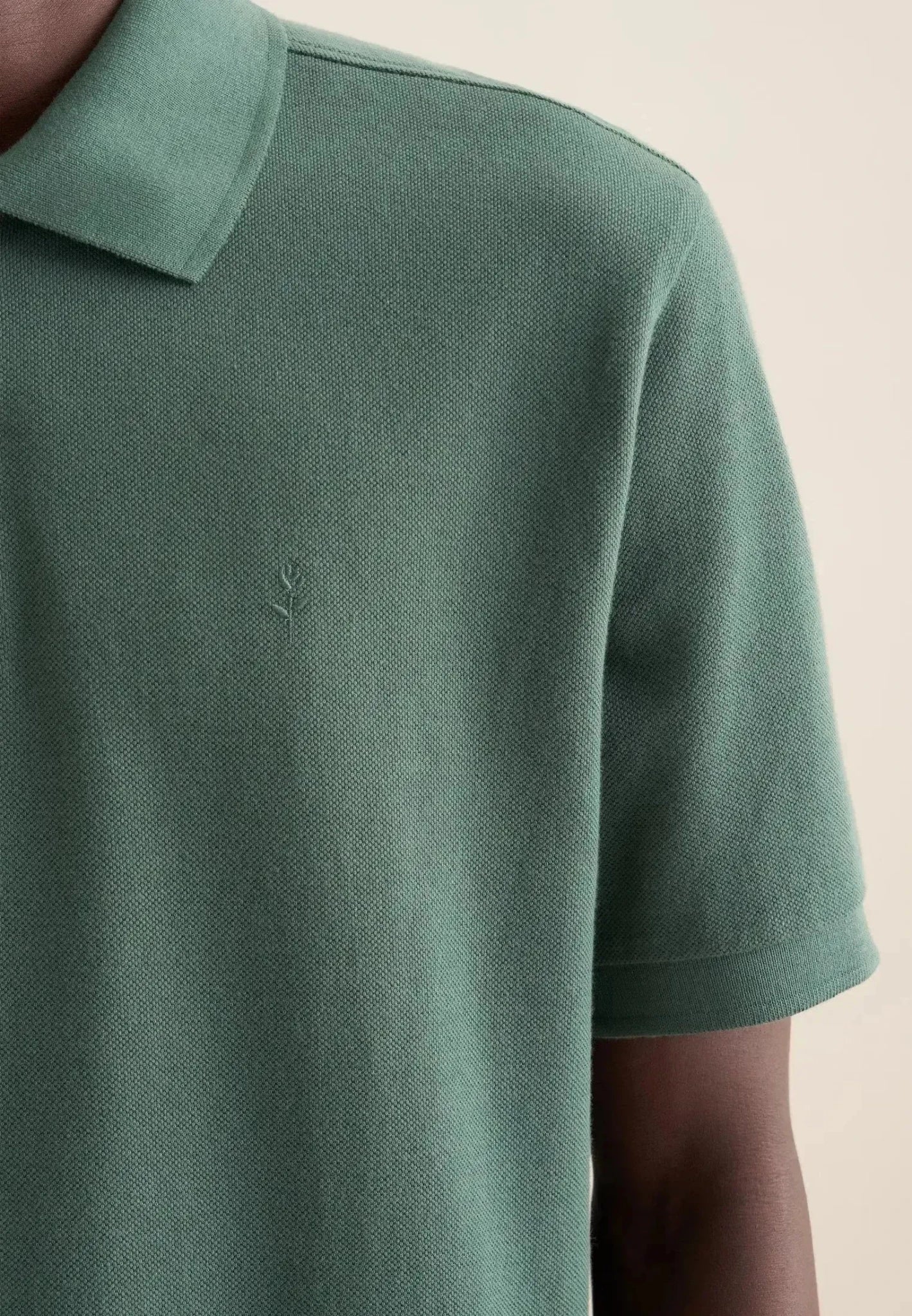 Seidensticker Regular Fit Pique Polo Shirt Mid Green - northern threads