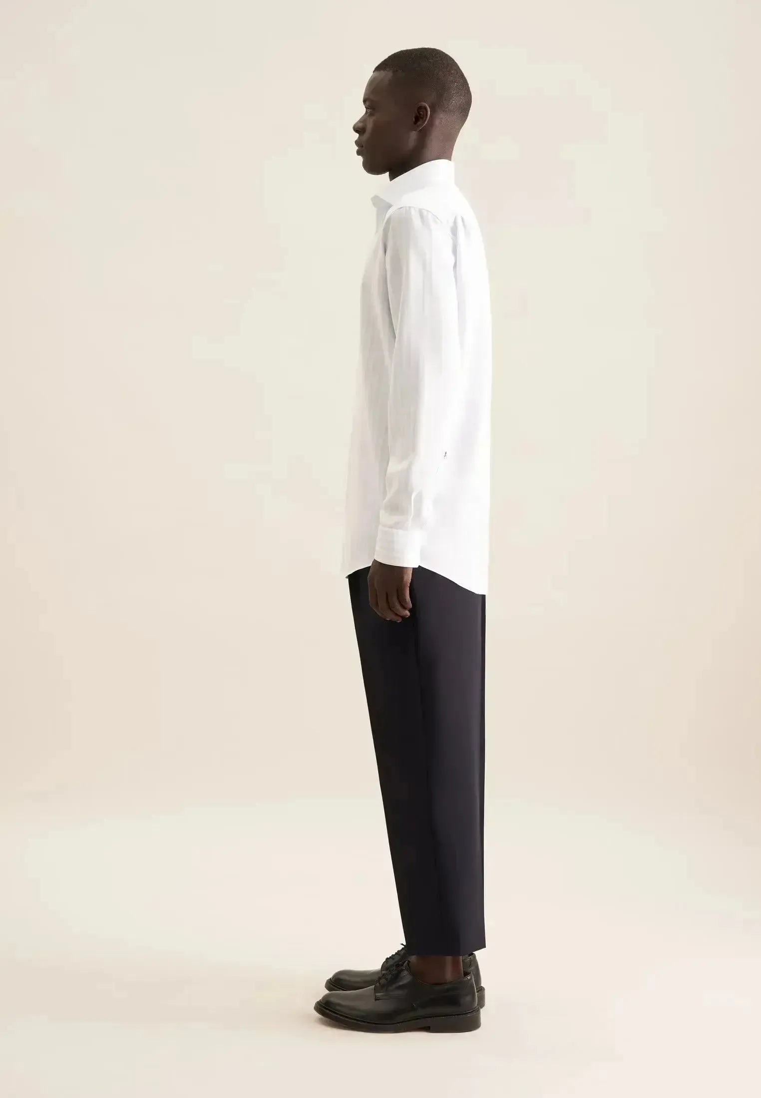 Seidensticker-Seidensticker Regular Fit No Iron Spread Kent Structured Stripe Business Shirt Light Blue-NORTHERN THREADS DESIGNER MENSWEAR