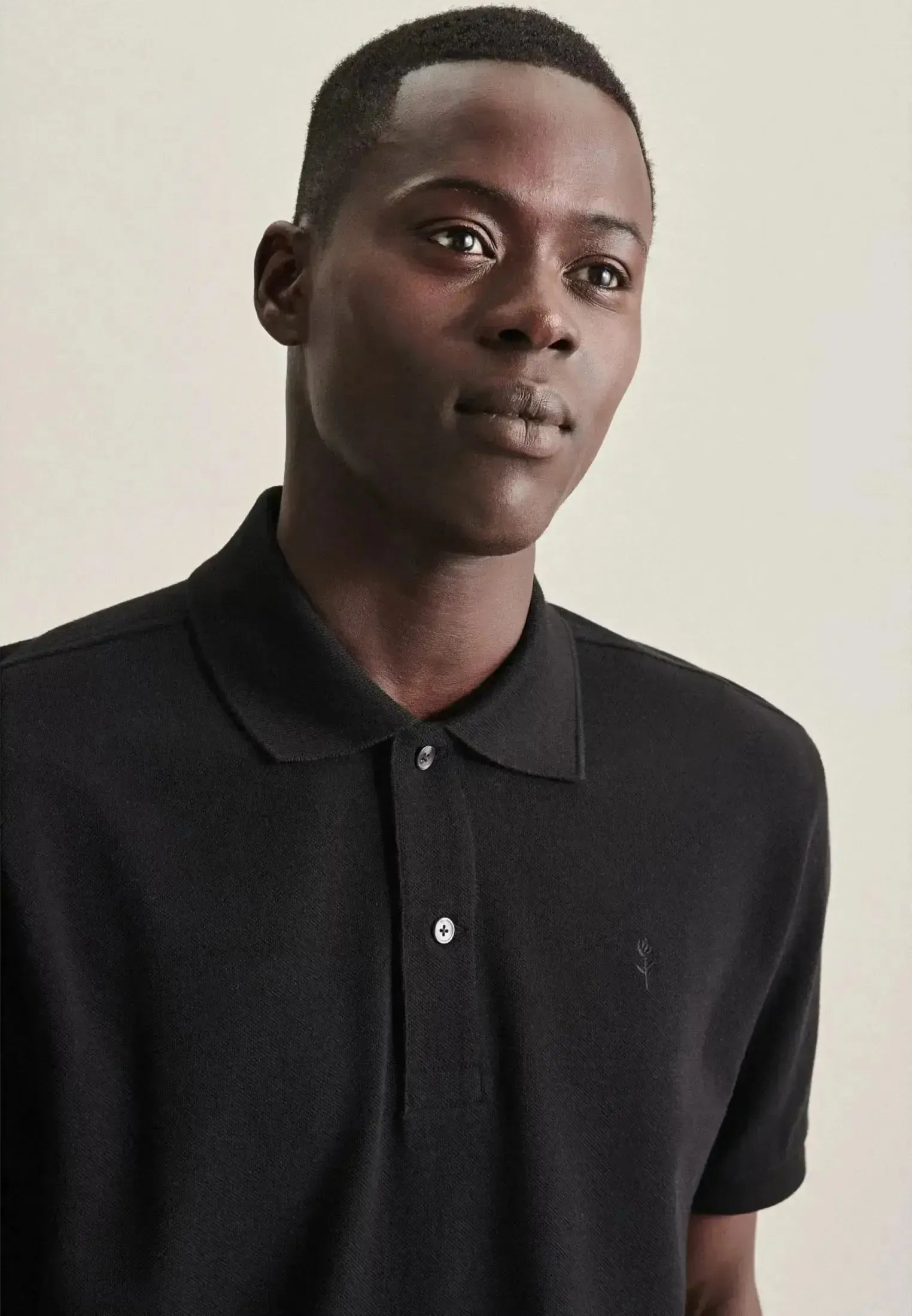 Seidensticker-Seidensticker Regular Fit Pique Polo Shirt Black-NORTHERN THREADS DESIGNER MENSWEAR