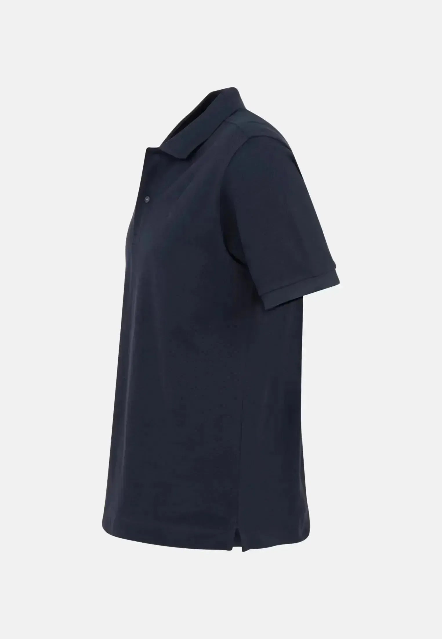 Seidensticker-Seidensticker Regular Fit Pique Polo Shirt Dark Blue-NORTHERN THREADS DESIGNER MENSWEAR