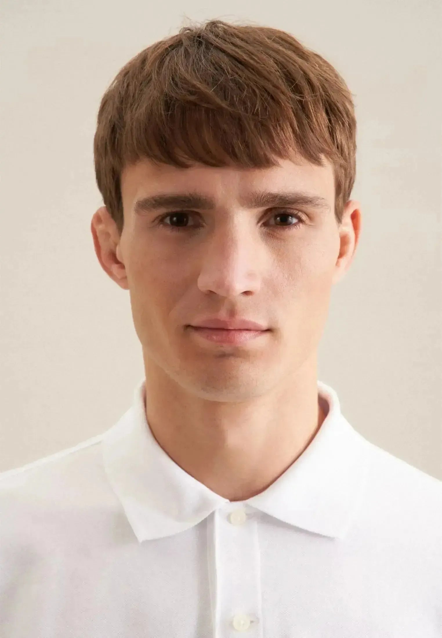 Seidensticker-Seidensticker Regular Fit Pique Polo Shirt White-NORTHERN THREADS DESIGNER MENSWEAR