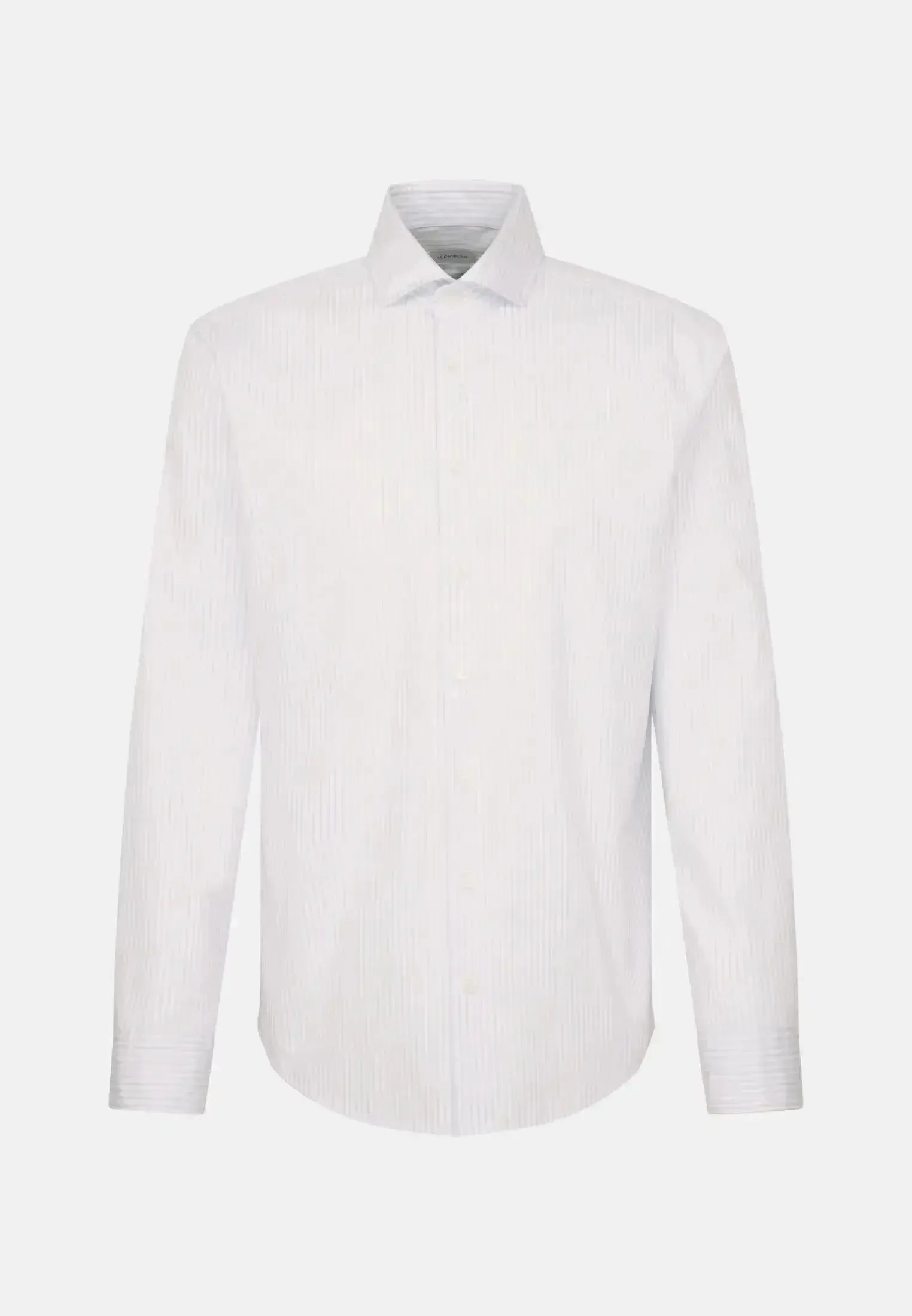 Seidensticker-Seidensticker Regular Fit Spread Kent Striped Casual Shirt Light Blue-NORTHERN THREADS DESIGNER MENSWEAR