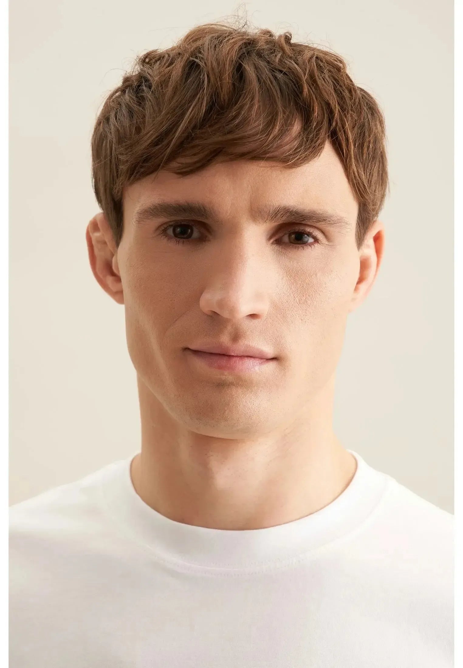 Seidensticker-Seidensticker Single Jersey T-Shirt White-NORTHERN THREADS DESIGNER MENSWEAR