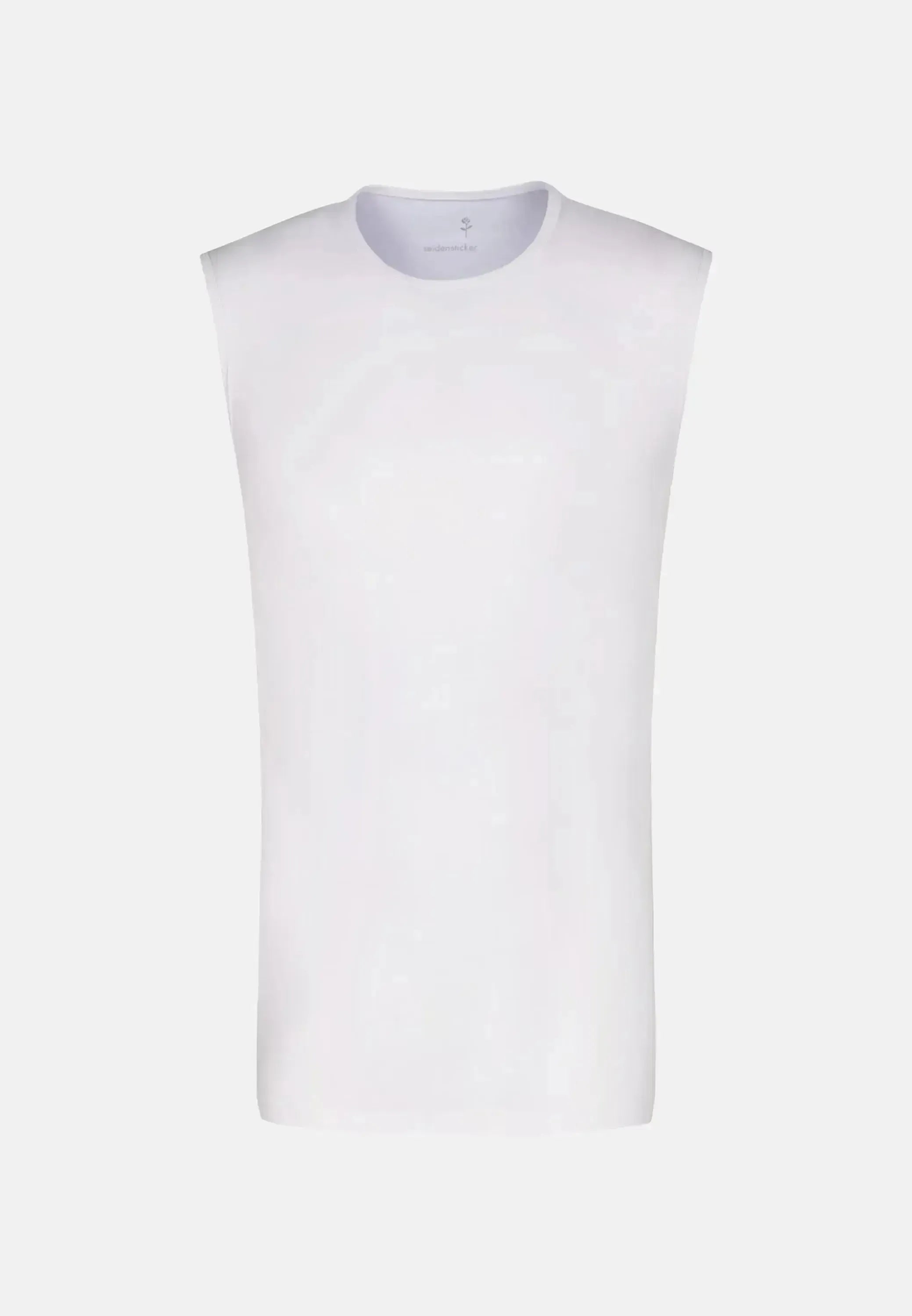 Seidensticker-Seidensticker Stretch Cotton Vest White-NORTHERN THREADS DESIGNER MENSWEAR