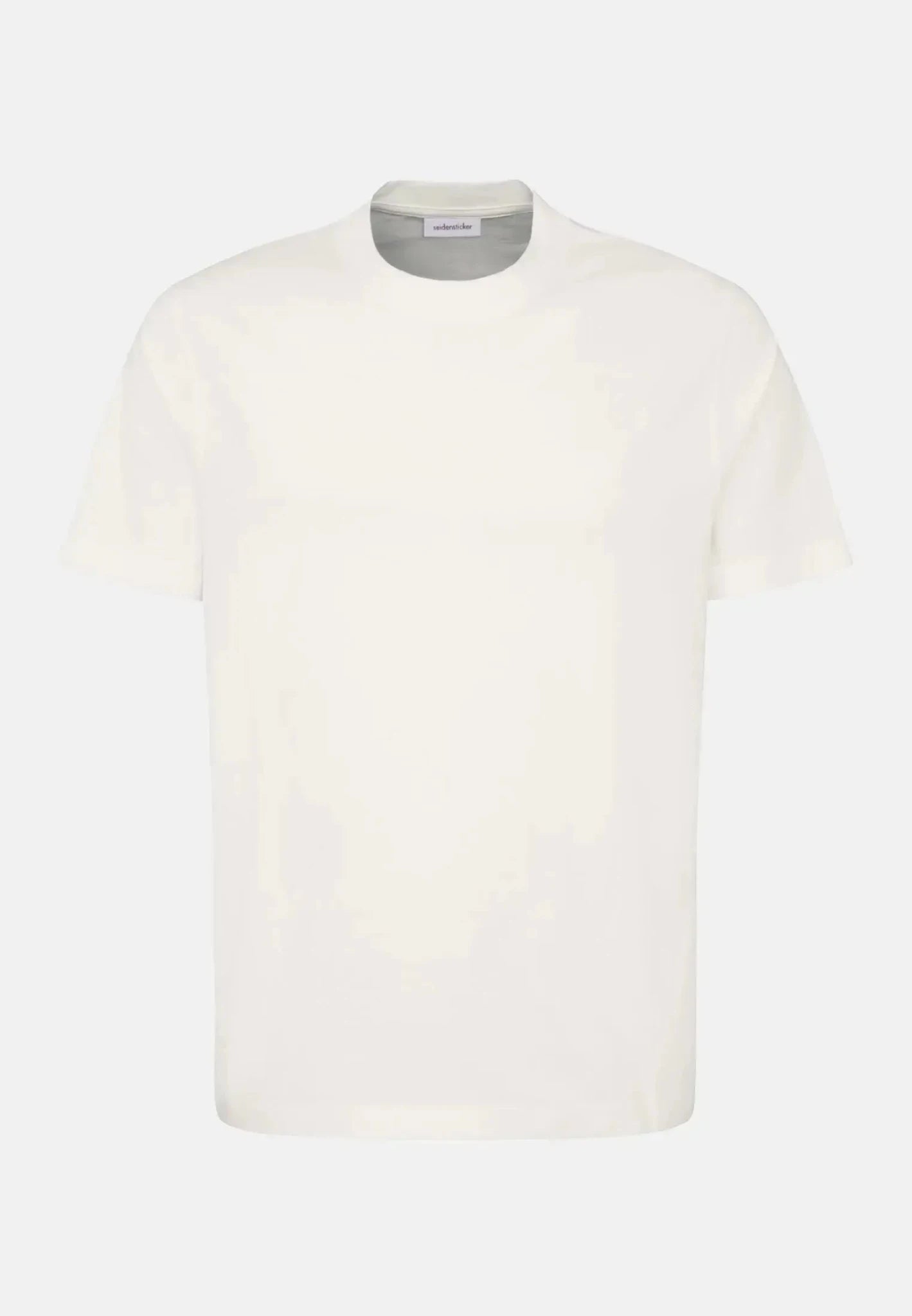 Seidensticker Single Jersey T-Shirt White - 01.140100-01-S - northern threads uk