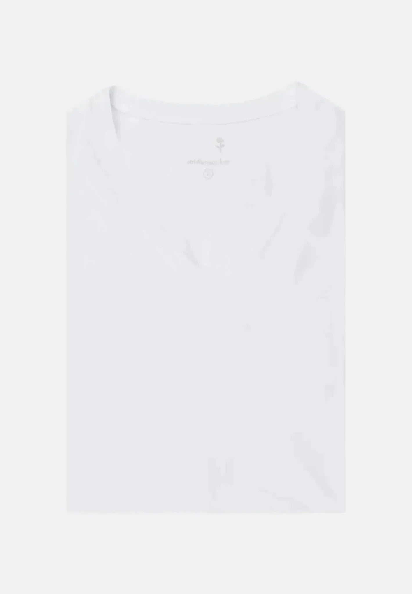 Seidensticker Stretch Cotton V - Neck T-Shirt White - northern threads